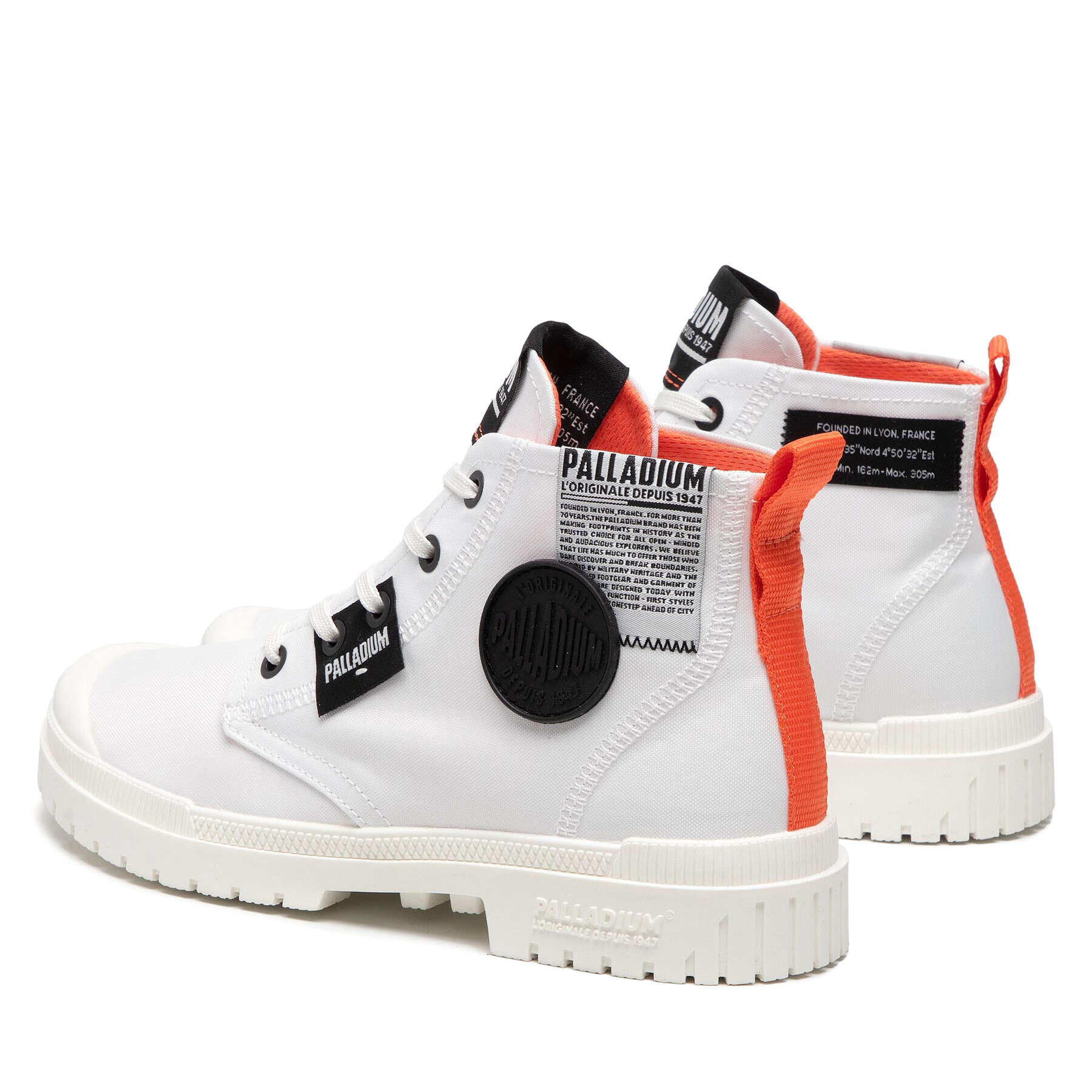 Palladium Туристически oбувки Sp20 Overlab 77371-116-M Бял - Pepit.bg
