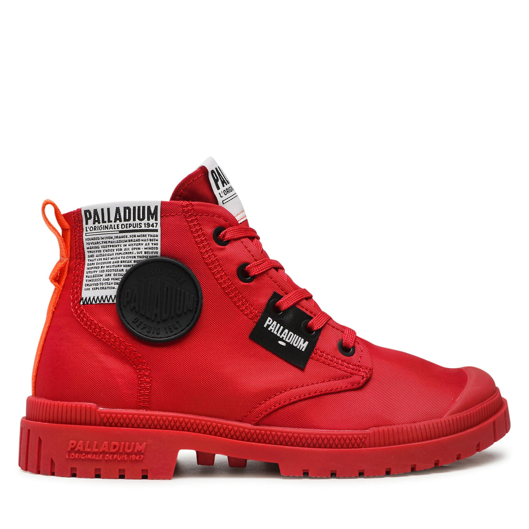Palladium Туристически oбувки SP20 Overlab 77371-614-M Червен - Pepit.bg