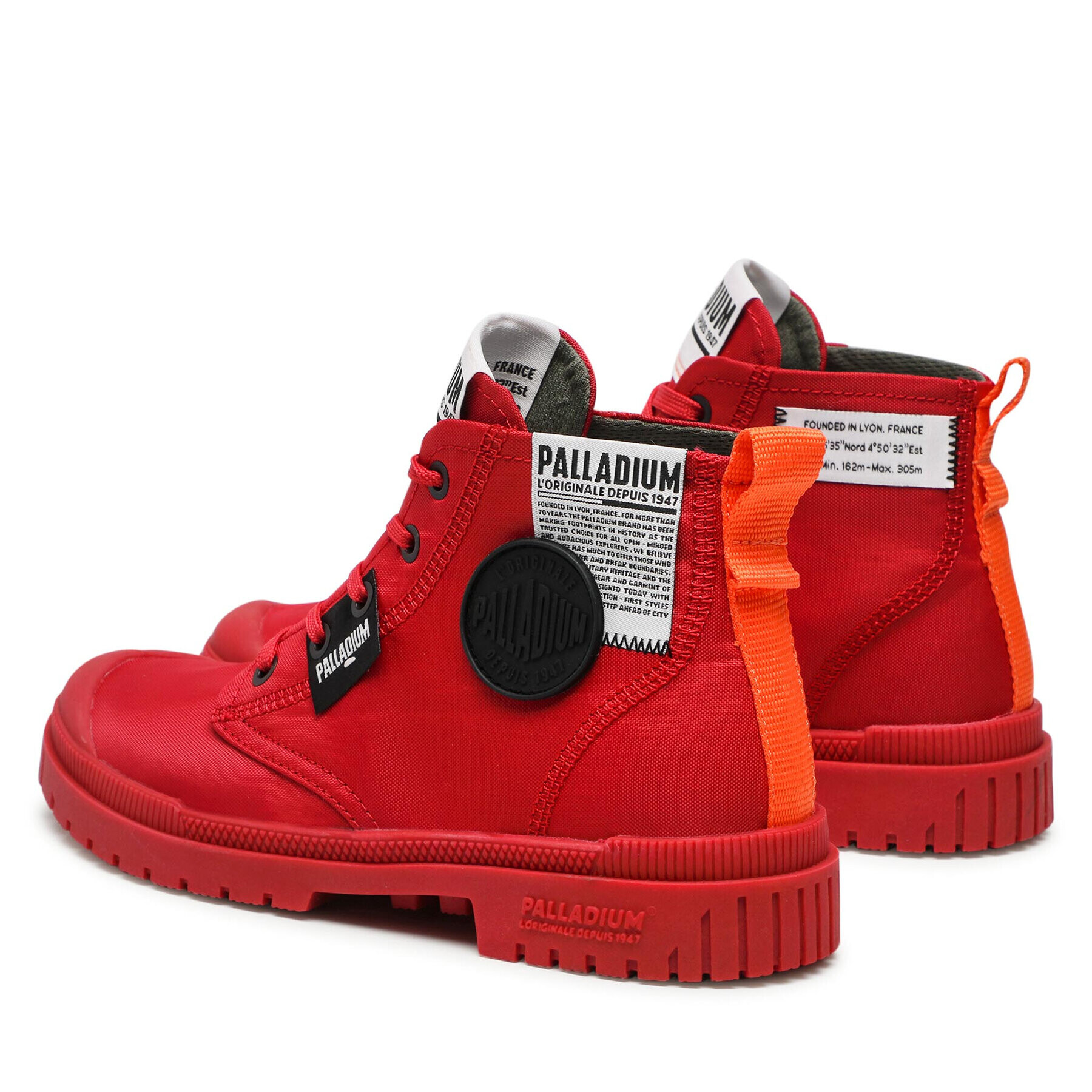 Palladium Туристически oбувки SP20 Overlab 77371-614-M Червен - Pepit.bg