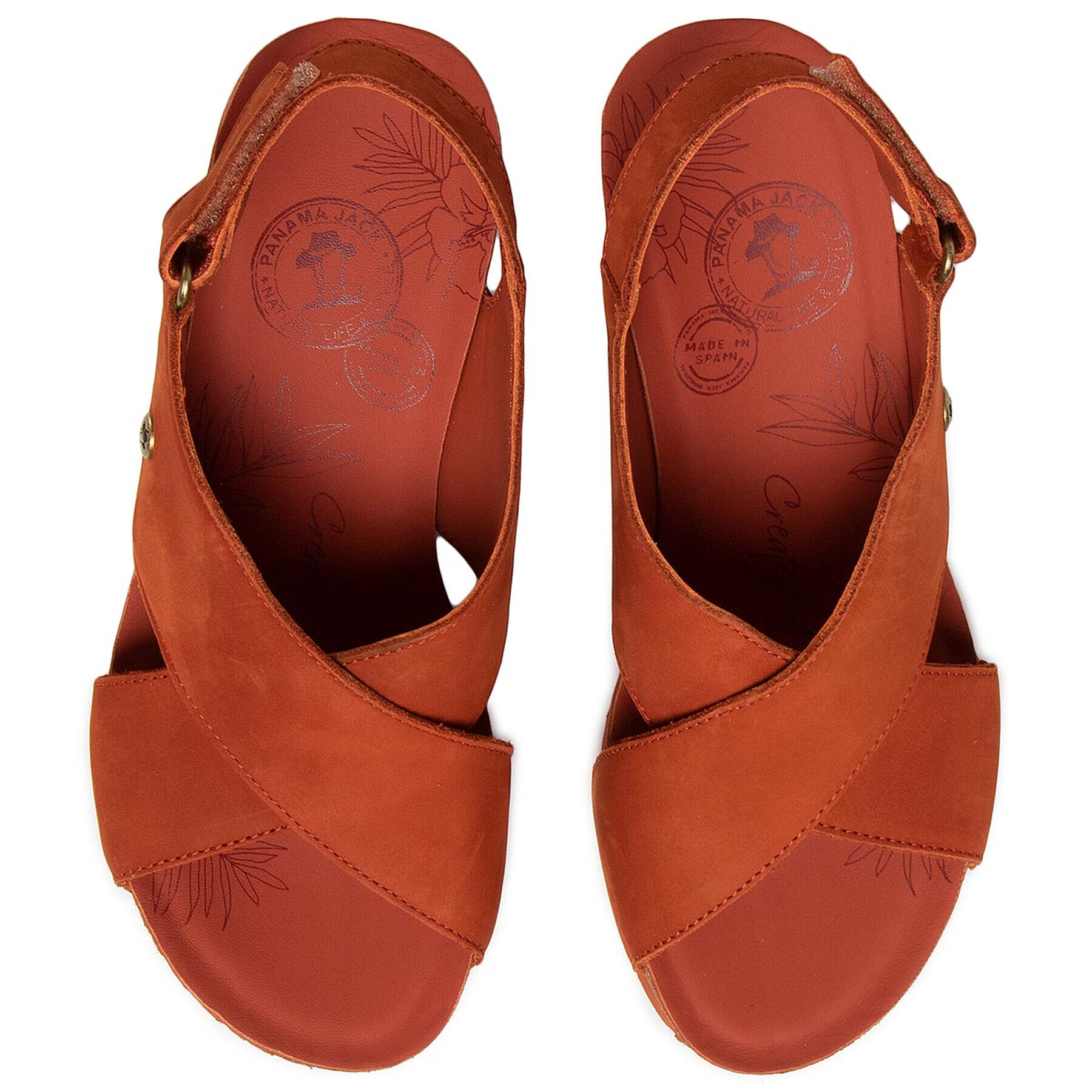 Panama Jack Сандали Valeska Basics B5 Оранжев - Pepit.bg