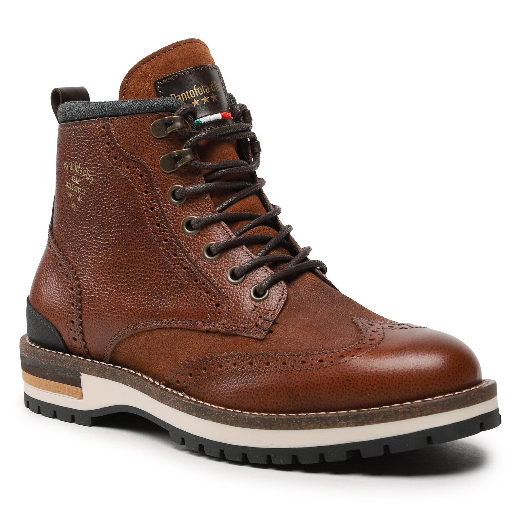 Pantofola d'Oro Ботуши Tocchetto Uomo High 10223003.JCU Кафяв - Pepit.bg