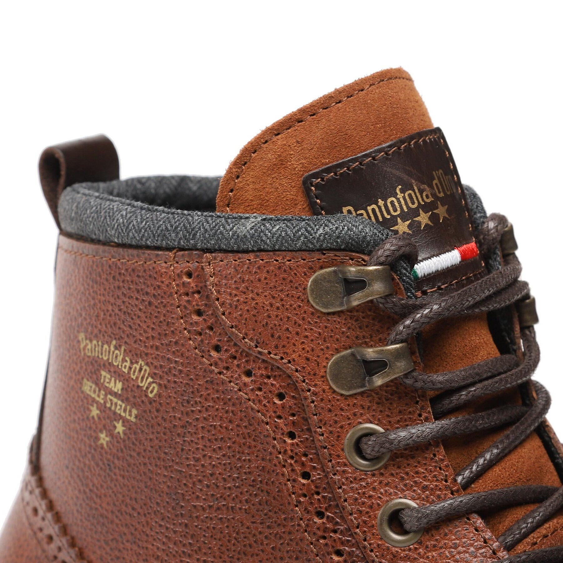 Pantofola d'Oro Ботуши Tocchetto Uomo High 10223003.JCU Кафяв - Pepit.bg