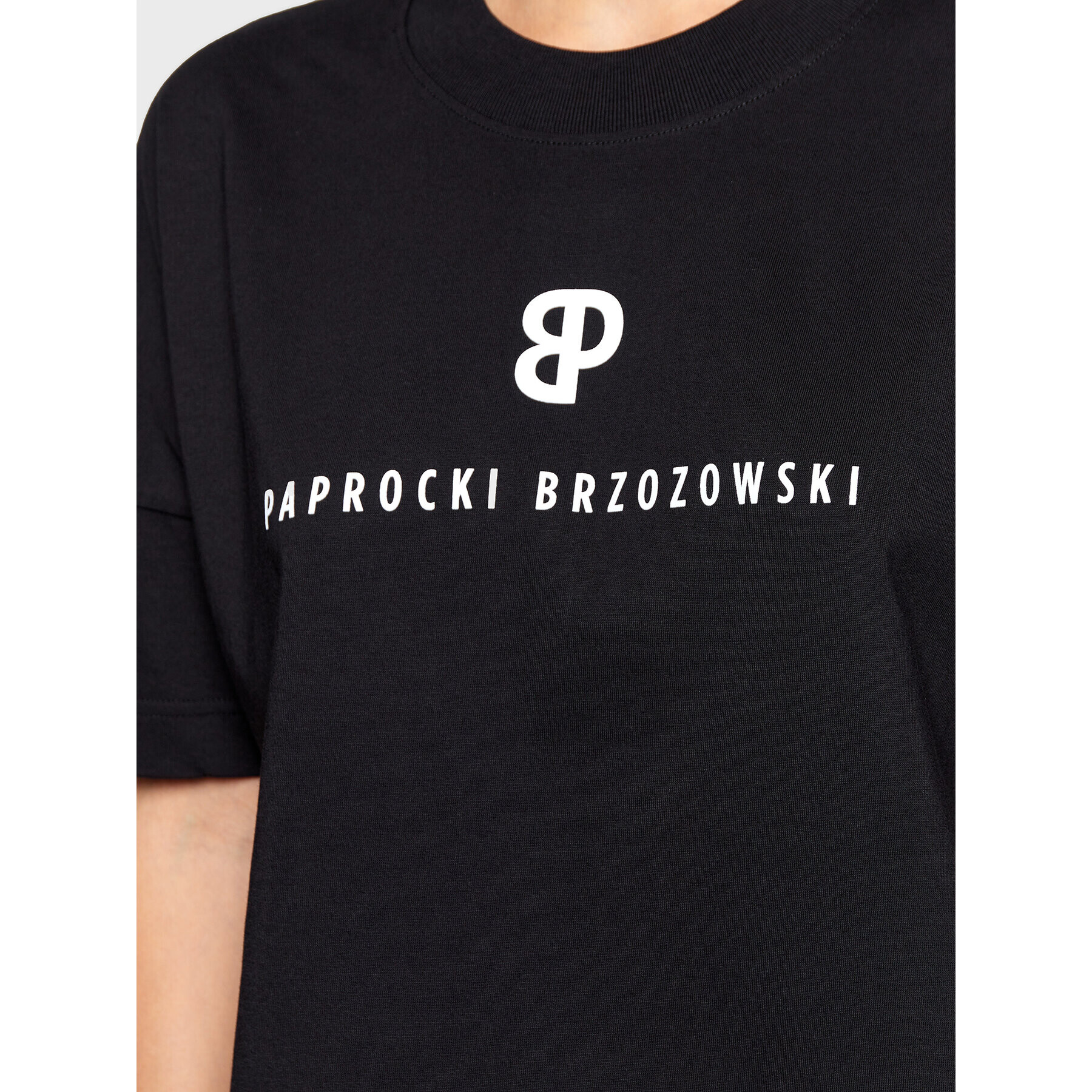 Paprocki & Brzozowski Тишърт TSHRCOM2123 Черен Regular Fit - Pepit.bg