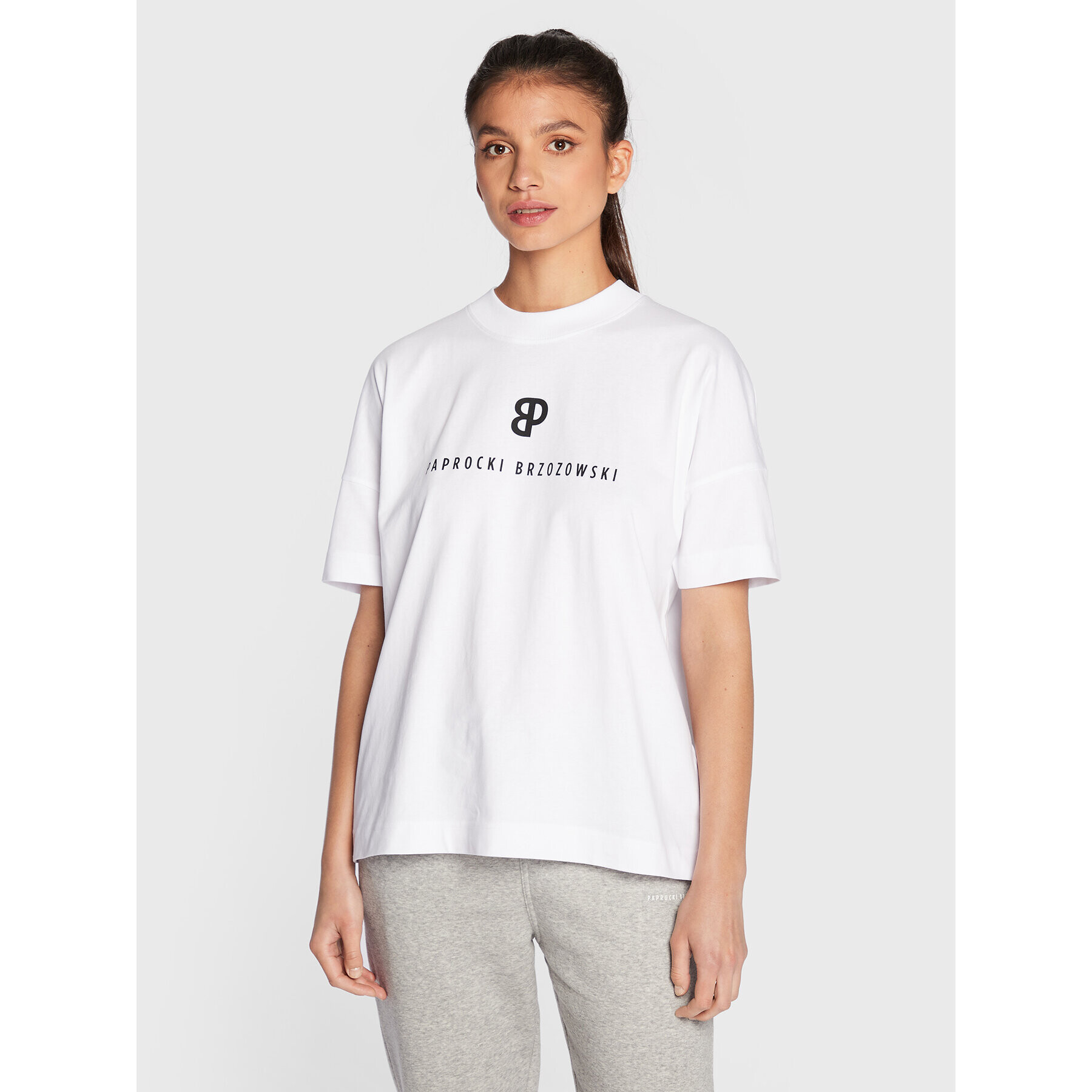 Paprocki & Brzozowski Тишърт TSHRCOM2124 Бял Regular Fit - Pepit.bg