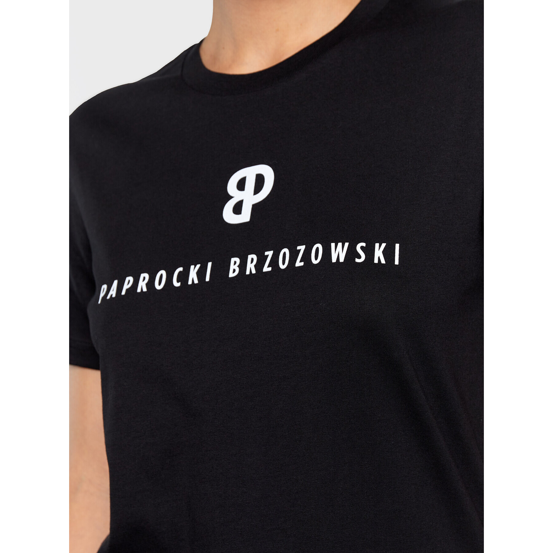 Paprocki & Brzozowski Тишърт TSHRCOM2160 Черен Regular Fit - Pepit.bg