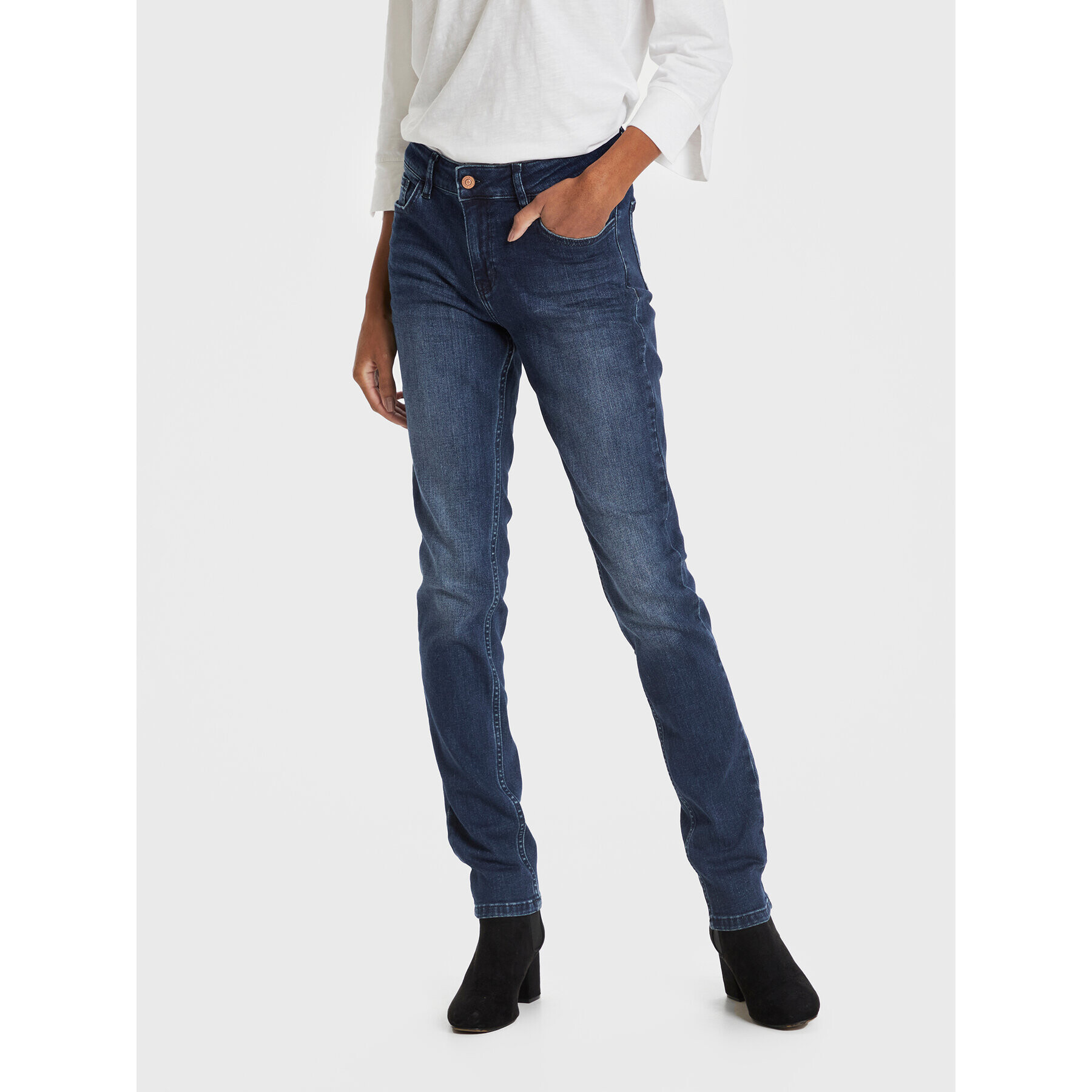 Part Two Дънки Alice 30305153 Тъмносин Slim Fit - Pepit.bg