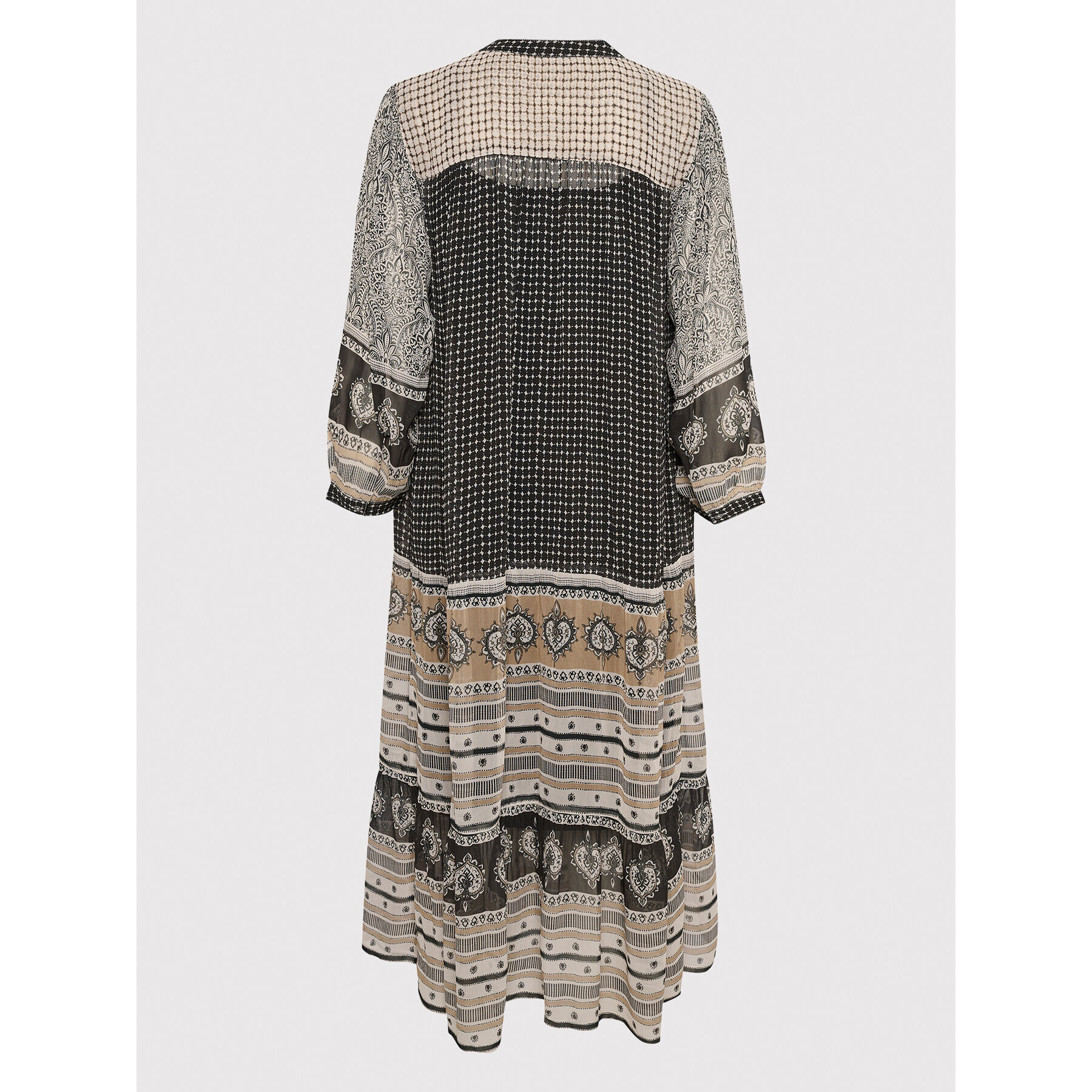 Part Two Ежедневна рокля Orkide 30306963 Сив Relaxed Fit - Pepit.bg