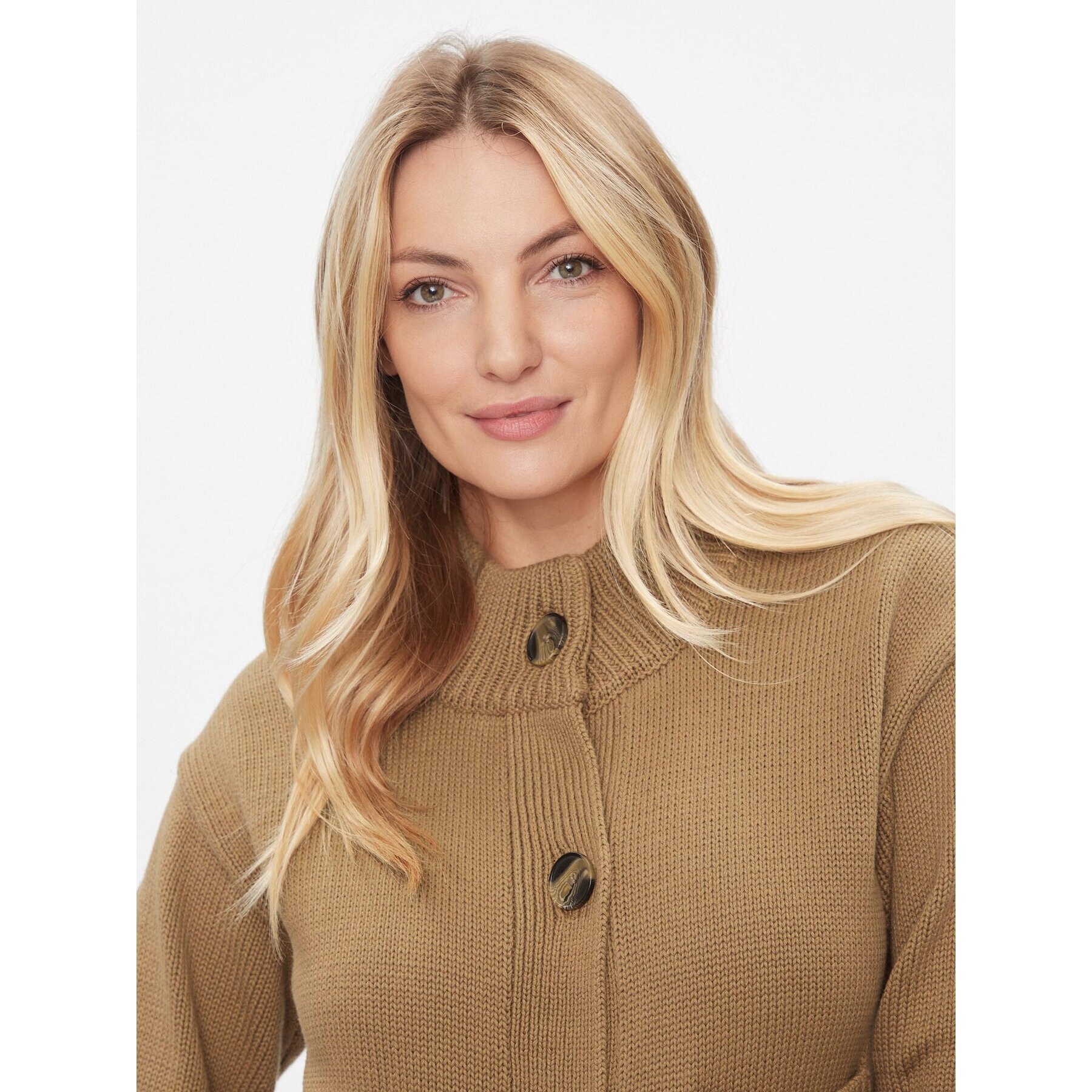 Part Two Кардиган Clene 30307966 Кафяв Regular Fit - Pepit.bg