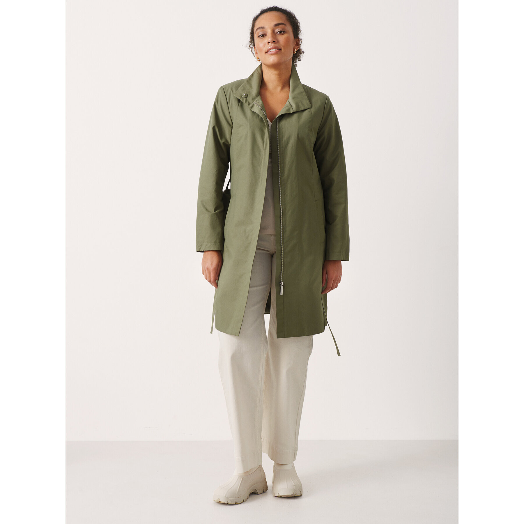 Part Two Преходно яке Carvine 30307445 Зелен Classic Fit - Pepit.bg