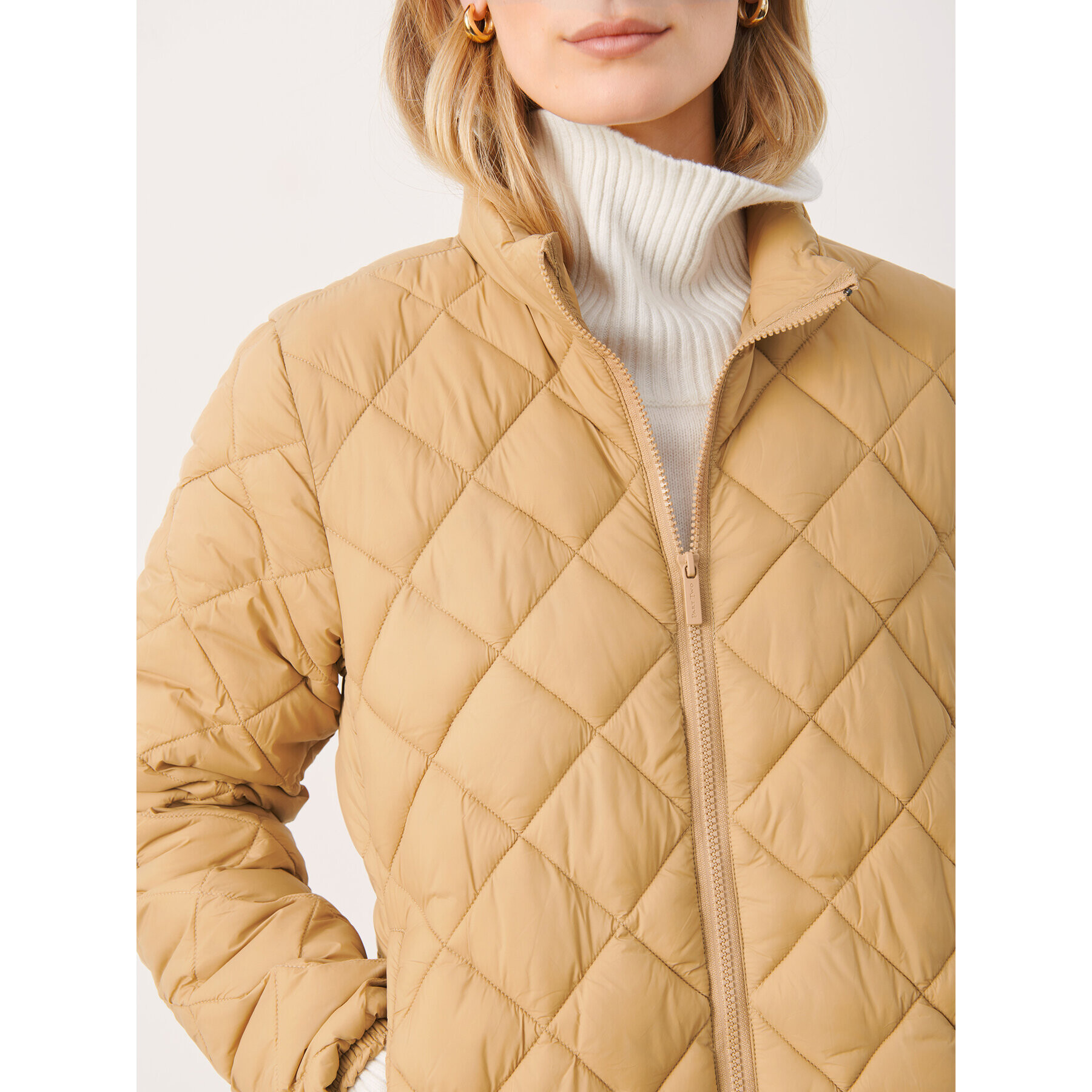 Part Two Преходно яке Olia 30307752 Бежов Regular Fit - Pepit.bg