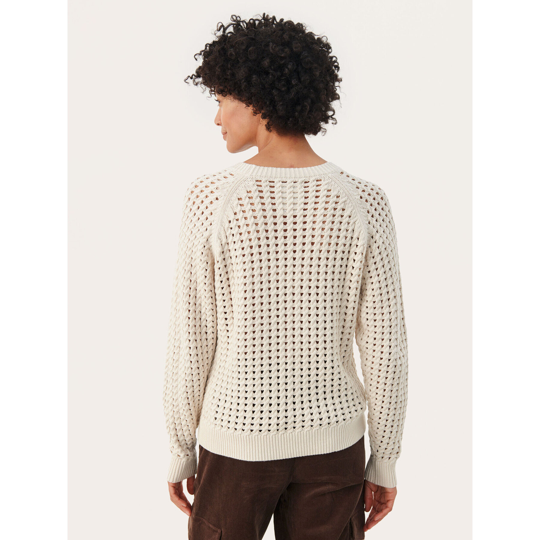 Part Two Пуловер Cristel 30307965 Екрю Regular Fit - Pepit.bg