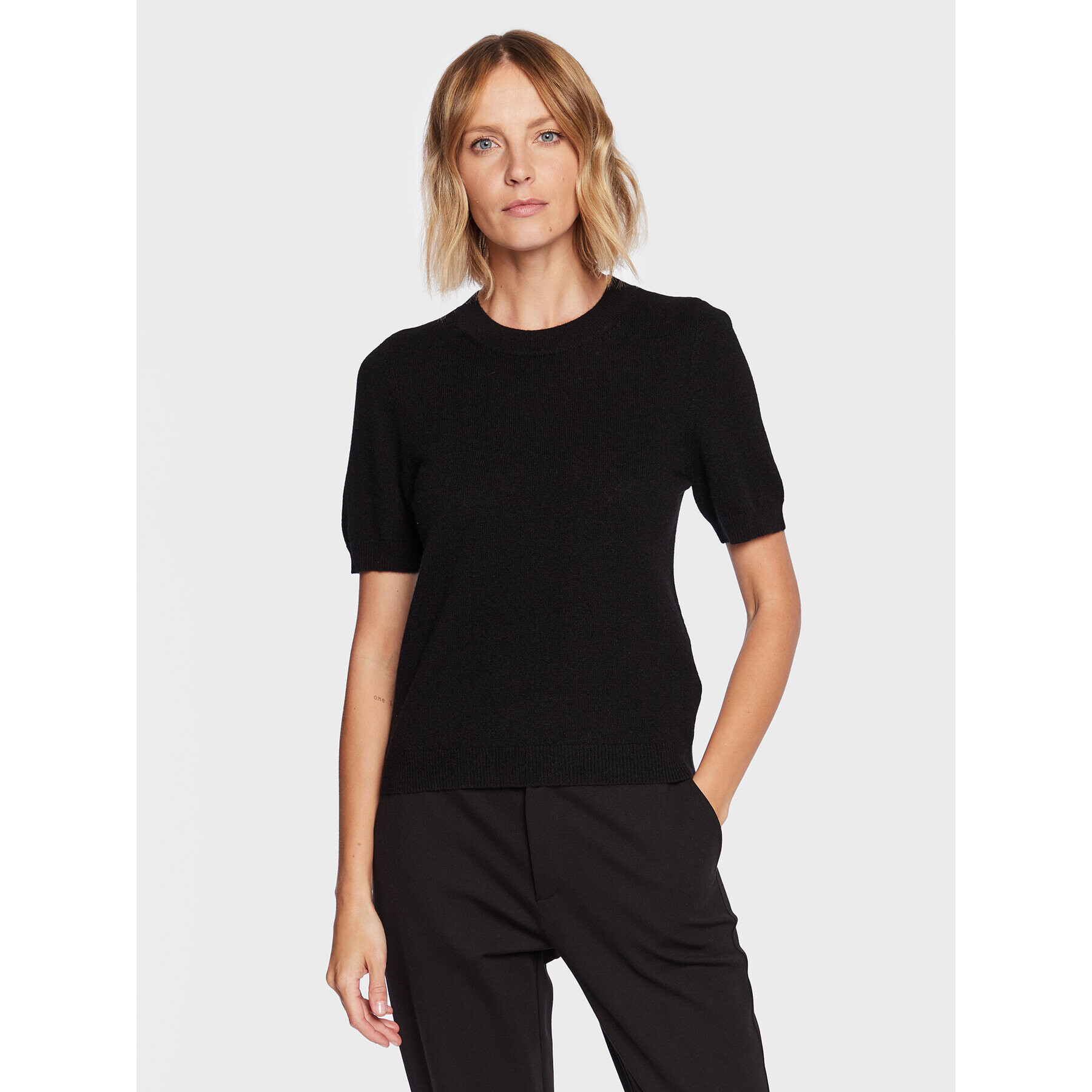 Part Two Пуловер Everlotta 30307338 Черен Classic Fit - Pepit.bg