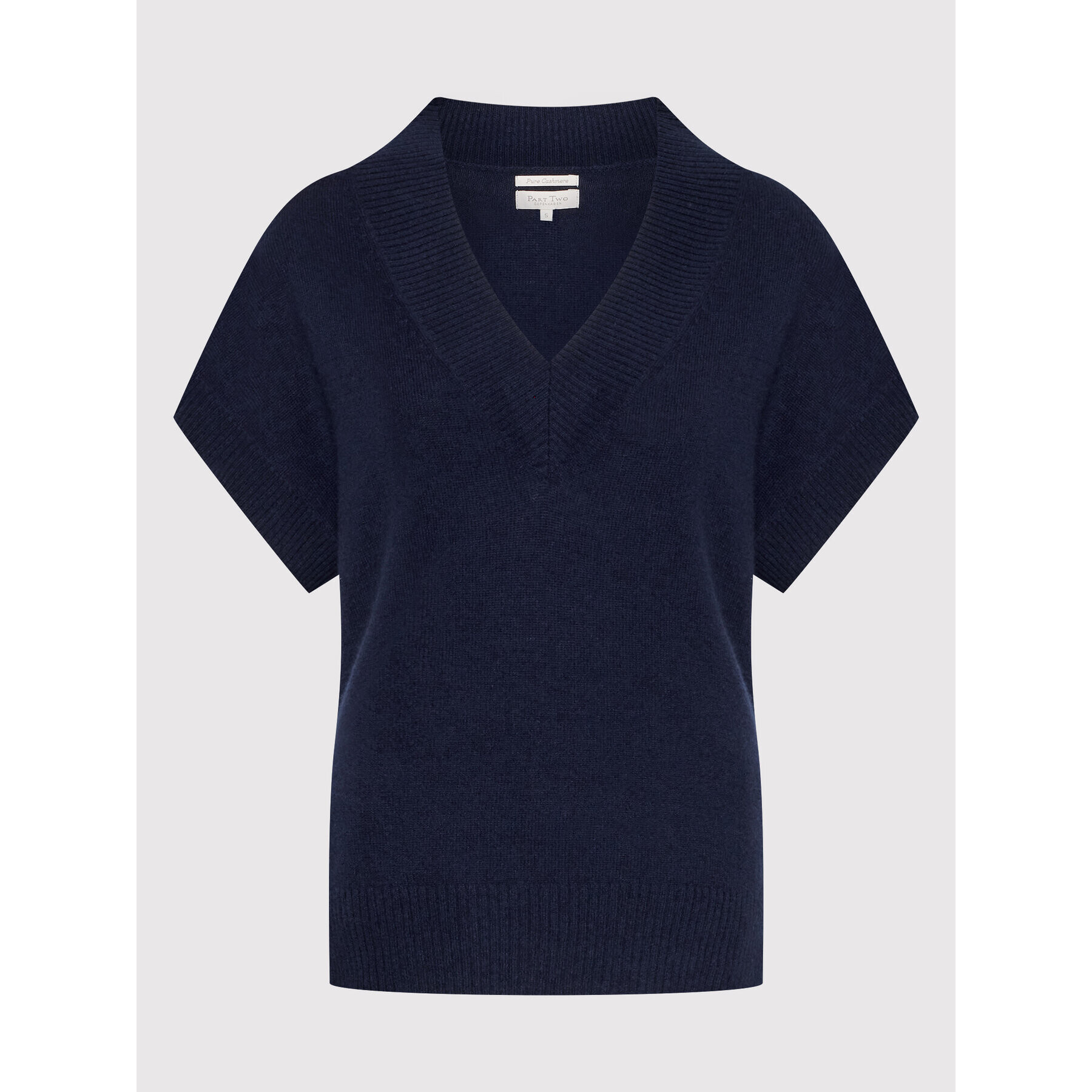 Part Two Пуловер Hevin 30305877 Тъмносин Relaxed Fit - Pepit.bg