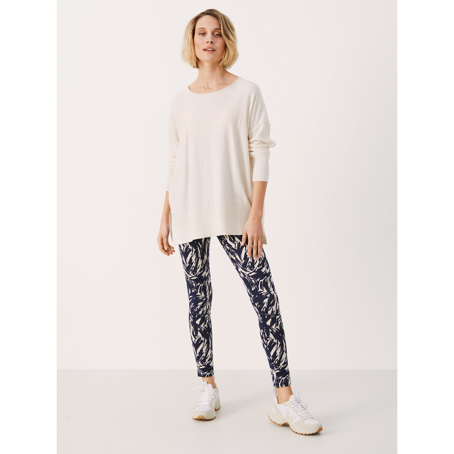 Part Two Пуловер Iliviana 30306651 Сив Relaxed Fit - Pepit.bg