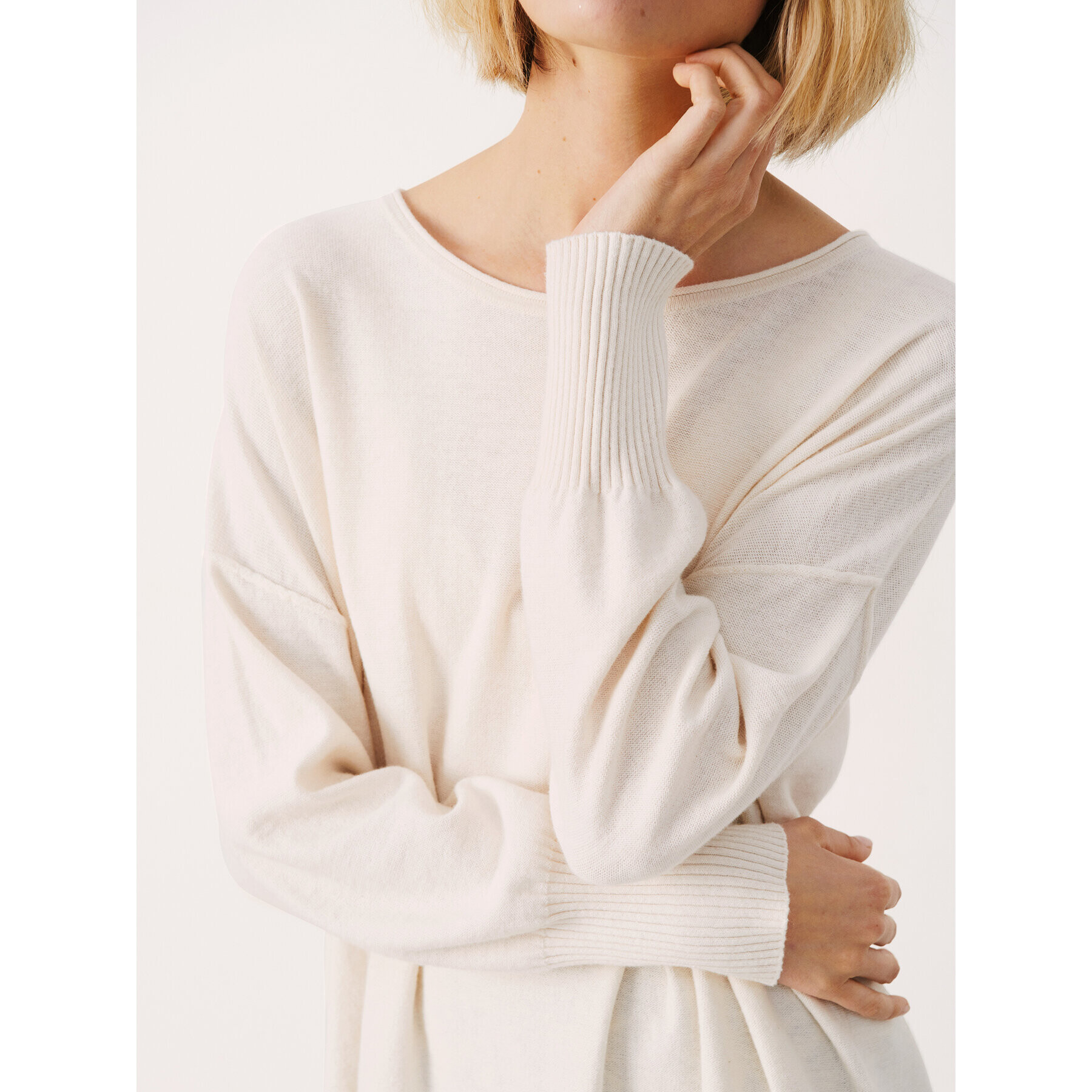 Part Two Пуловер Iliviana 30306651 Сив Relaxed Fit - Pepit.bg