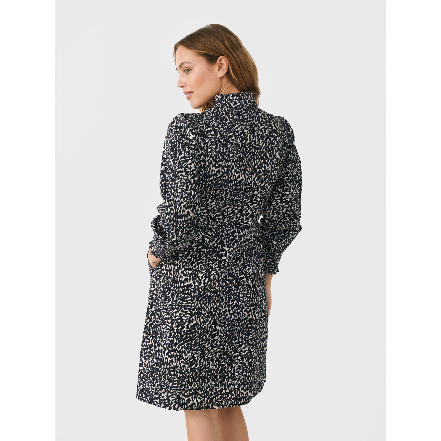 Part Two Рокля тип риза Ruthie 30307117 Черен Relaxed Fit - Pepit.bg