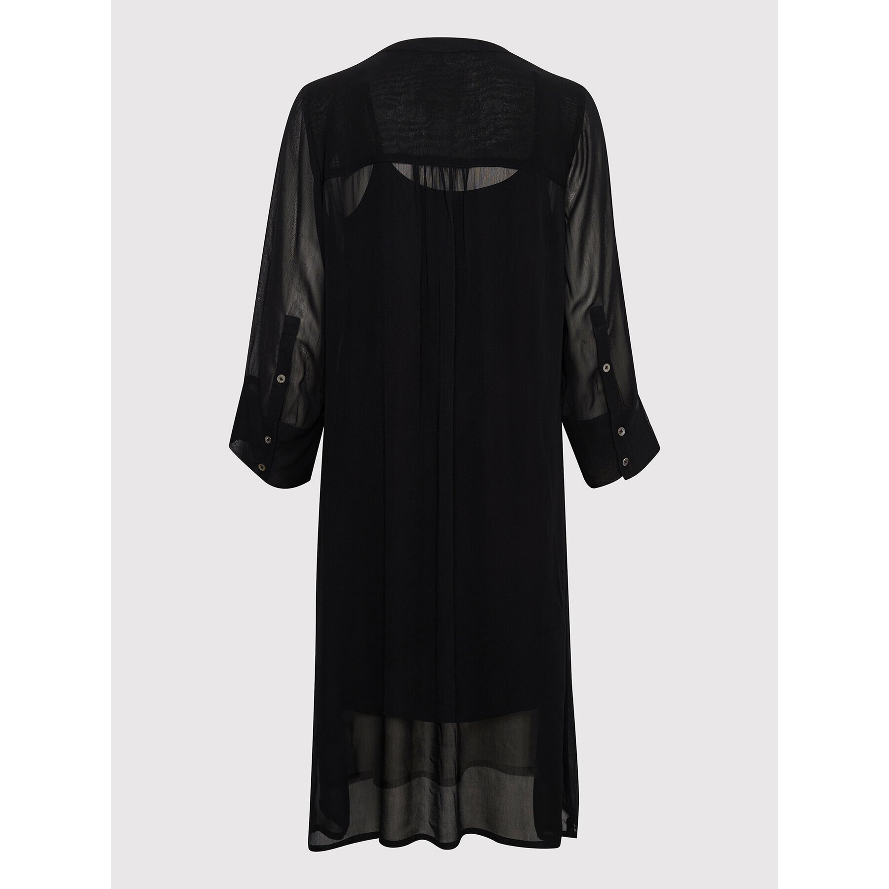 Part Two Рокля тип риза Oliva 30306964 Черен Regular Fit - Pepit.bg