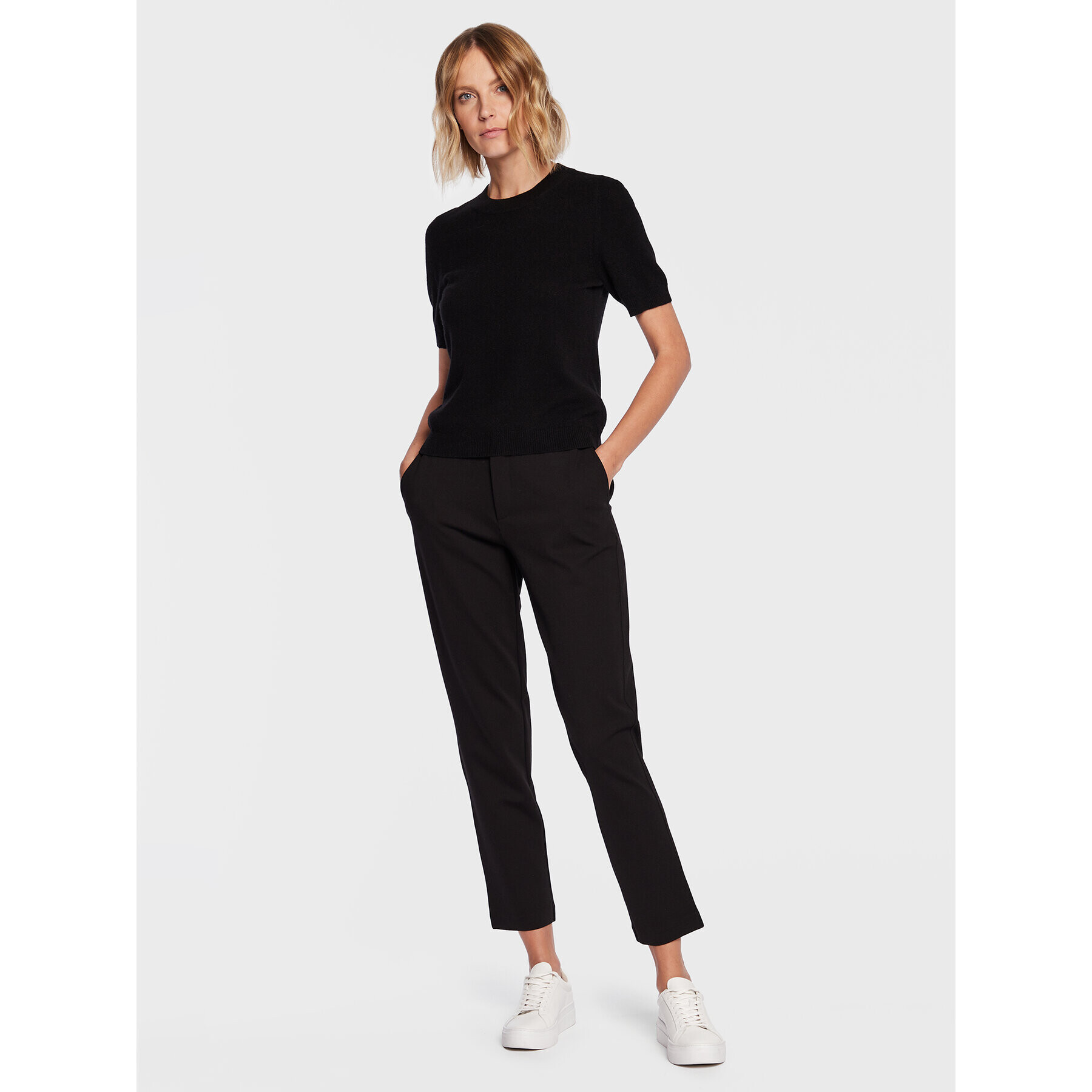 Part Two Текстилни панталони Mightas 30307387 Черен Classic Fit - Pepit.bg