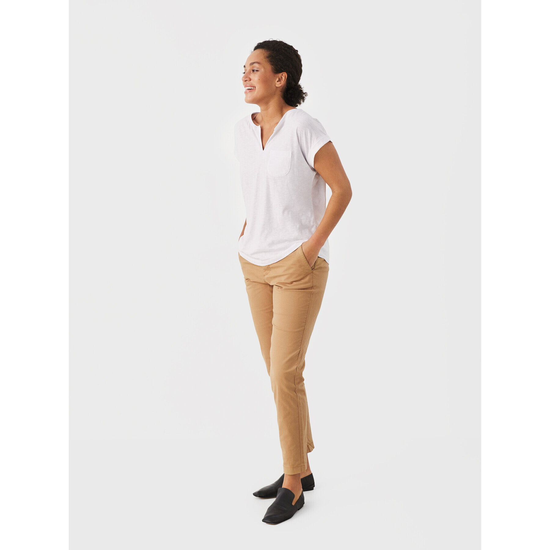 Part Two Текстилни панталони Soffys 30305570 Бежов Regular Fit - Pepit.bg