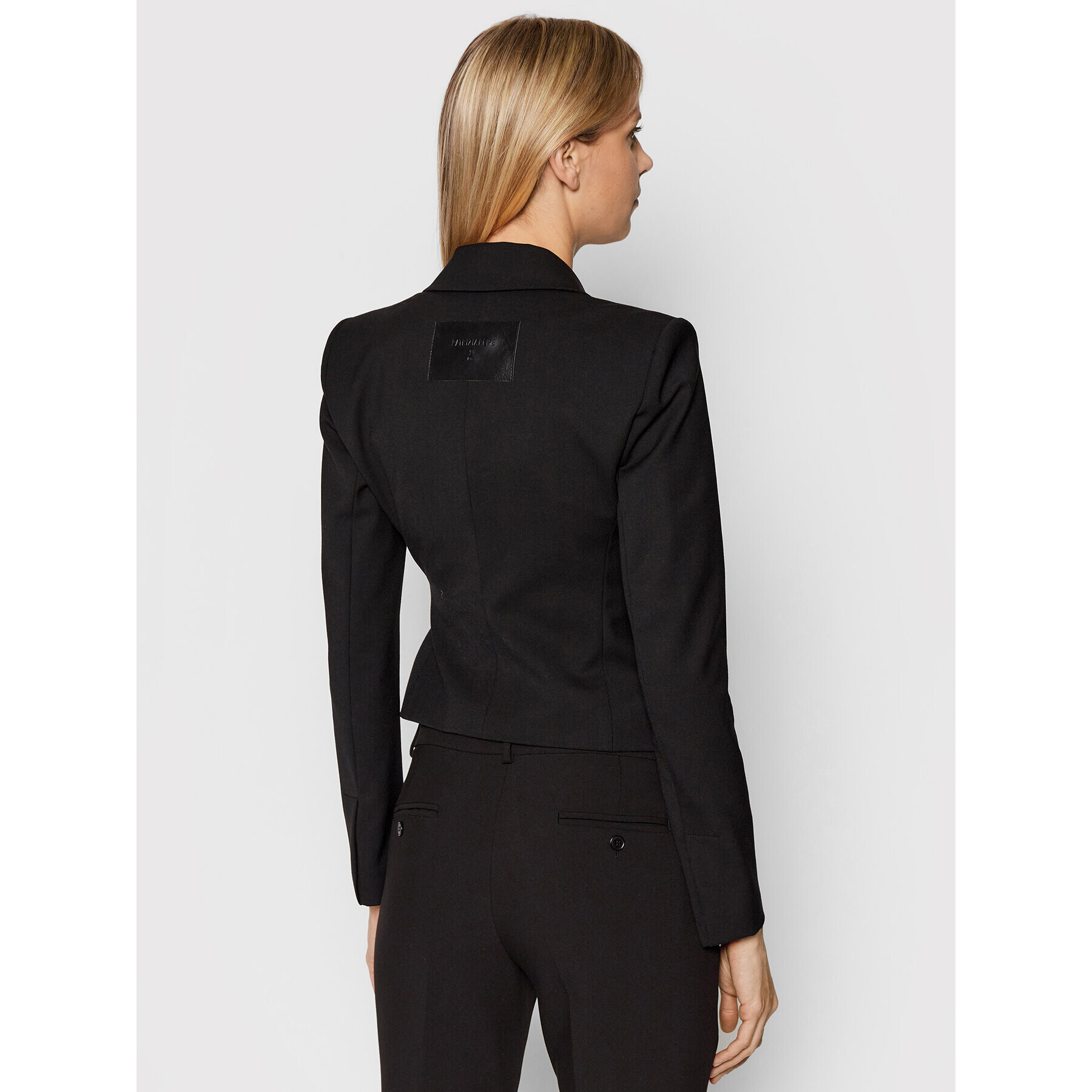 Patrizia Pepe Блейзър 2S1382/A1PH-K103 Черен Slim Fit - Pepit.bg