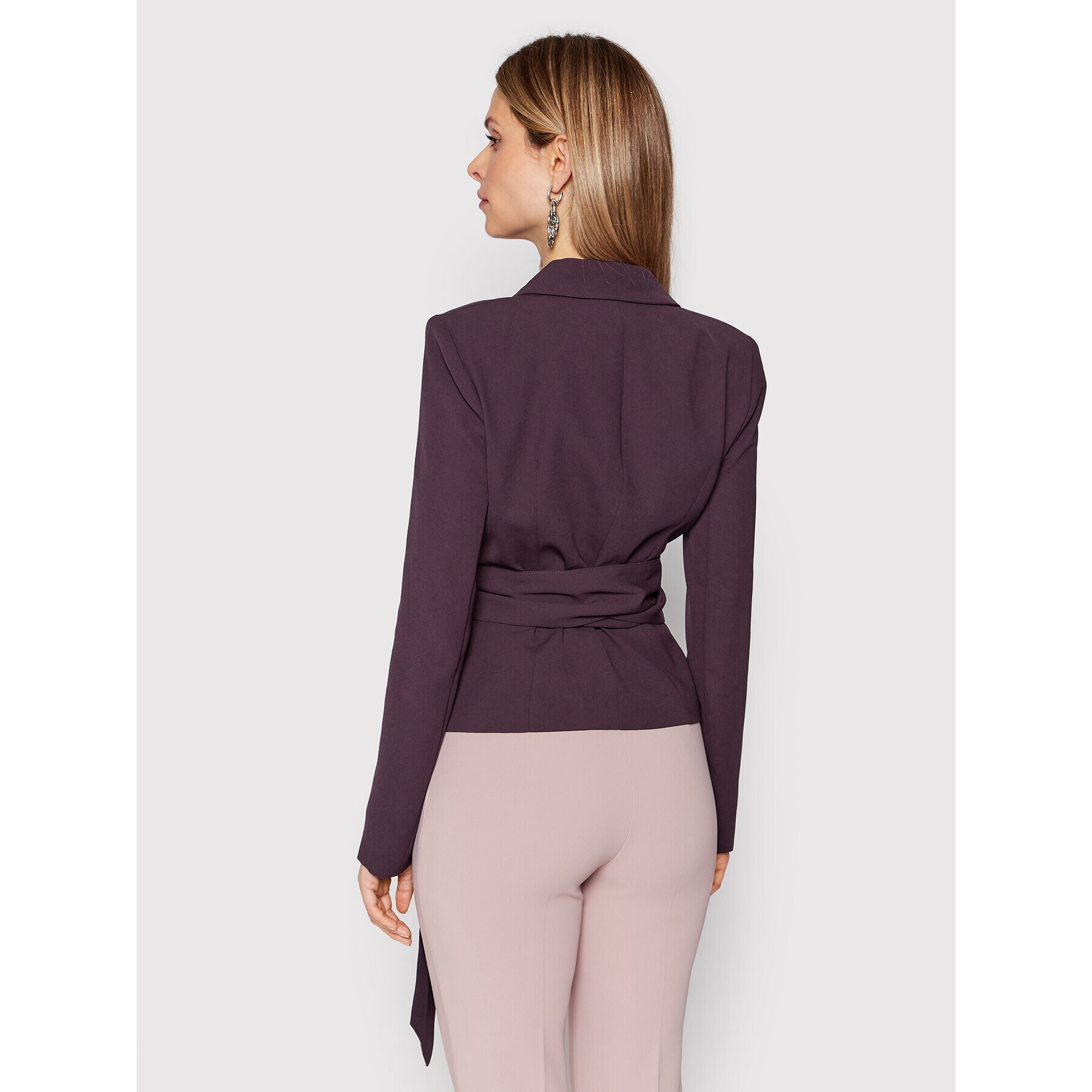 Patrizia Pepe Сако 8S0431/A3ZJ-M424 Виолетов Slim Fit - Pepit.bg