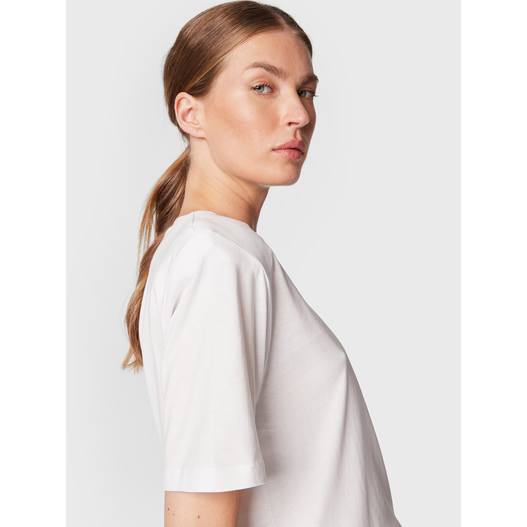 Patrizia Pepe Блуза 2M4240/J076-W103 Бял Regular Fit - Pepit.bg