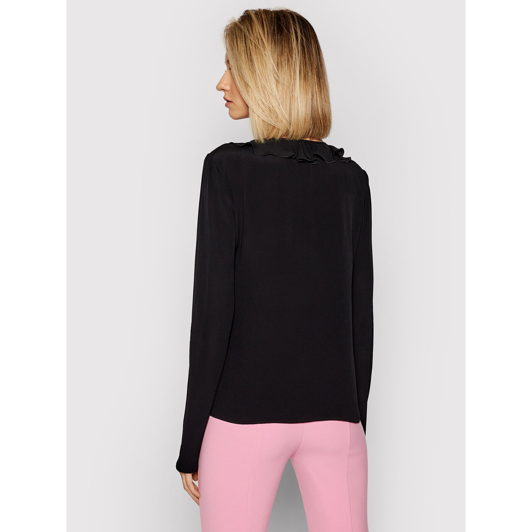 Patrizia Pepe Блуза 8C0488/A8I1-K103 Черен Regular Fit - Pepit.bg