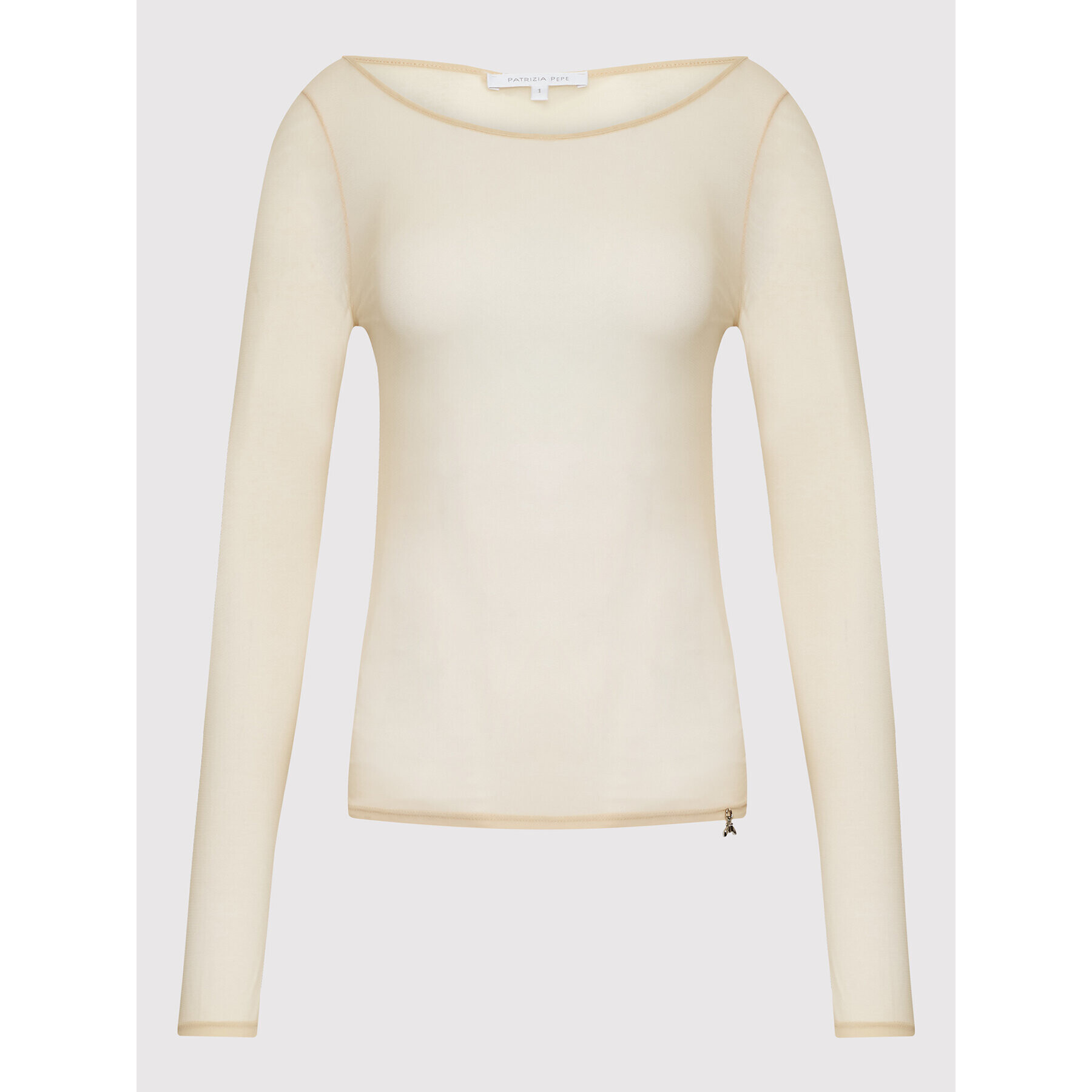 Patrizia Pepe Блуза CM0764-J014/B633 Бежов Regular Fit - Pepit.bg