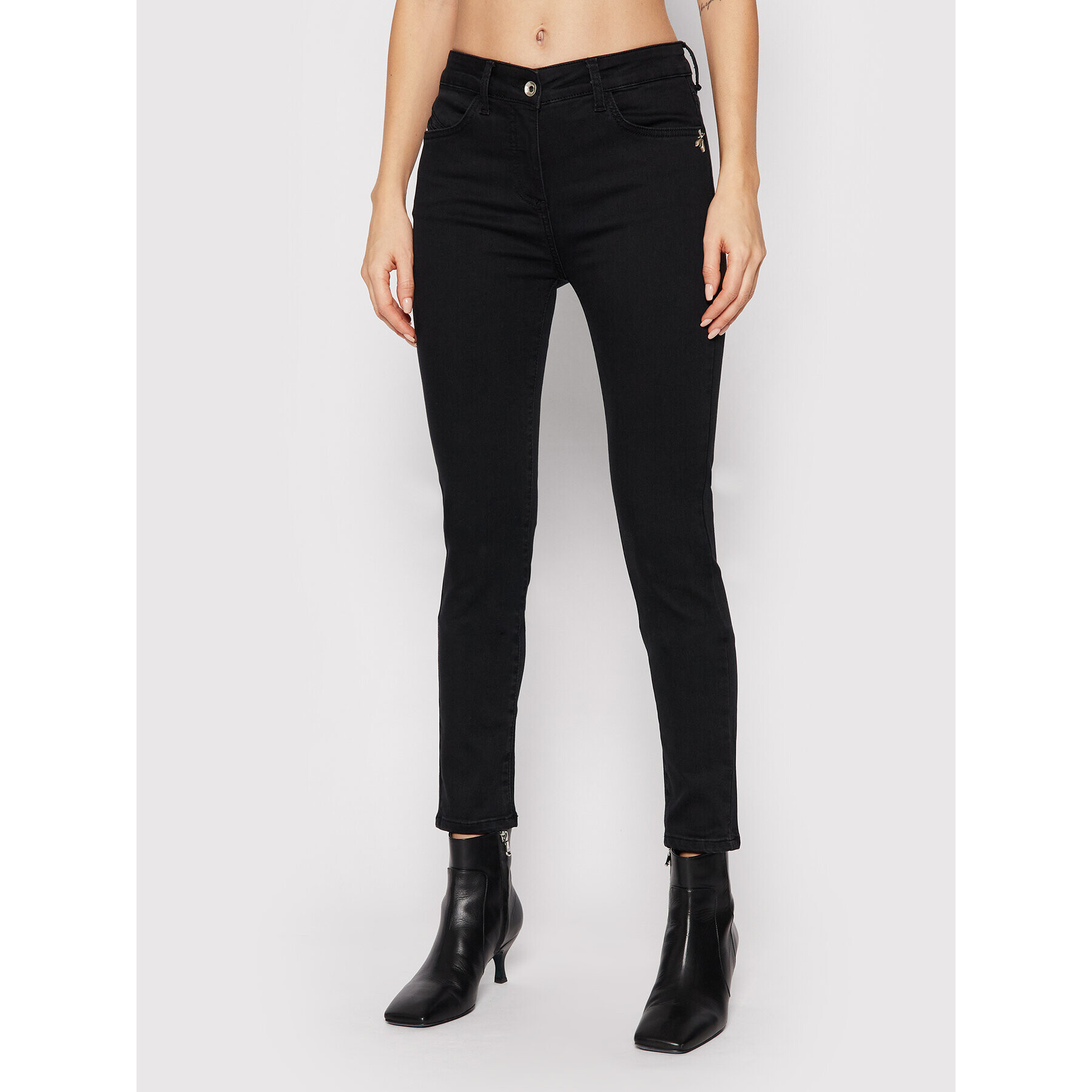 Patrizia Pepe Дънки CP0509/D1HIN-K123 Черен Skinny Fit - Pepit.bg