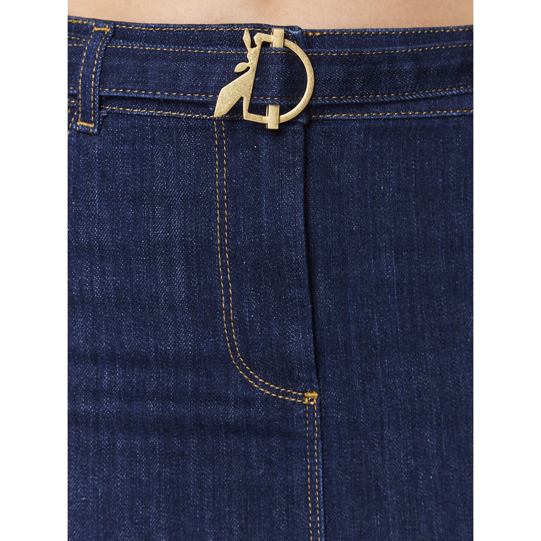 Patrizia Pepe Дънкова пола 8G0321/D034-C170 Син Slim Fit - Pepit.bg