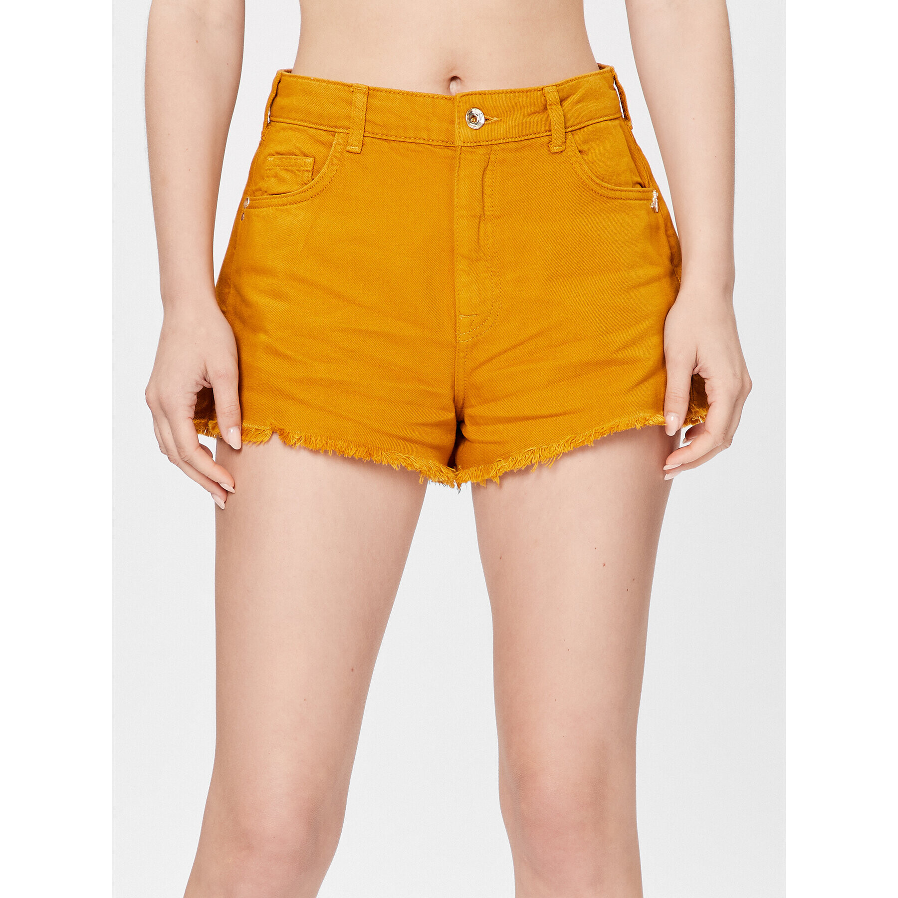 Patrizia Pepe Дънкови шорти 2P1538/D045-B759 Кафяв Relaxed Fit - Pepit.bg