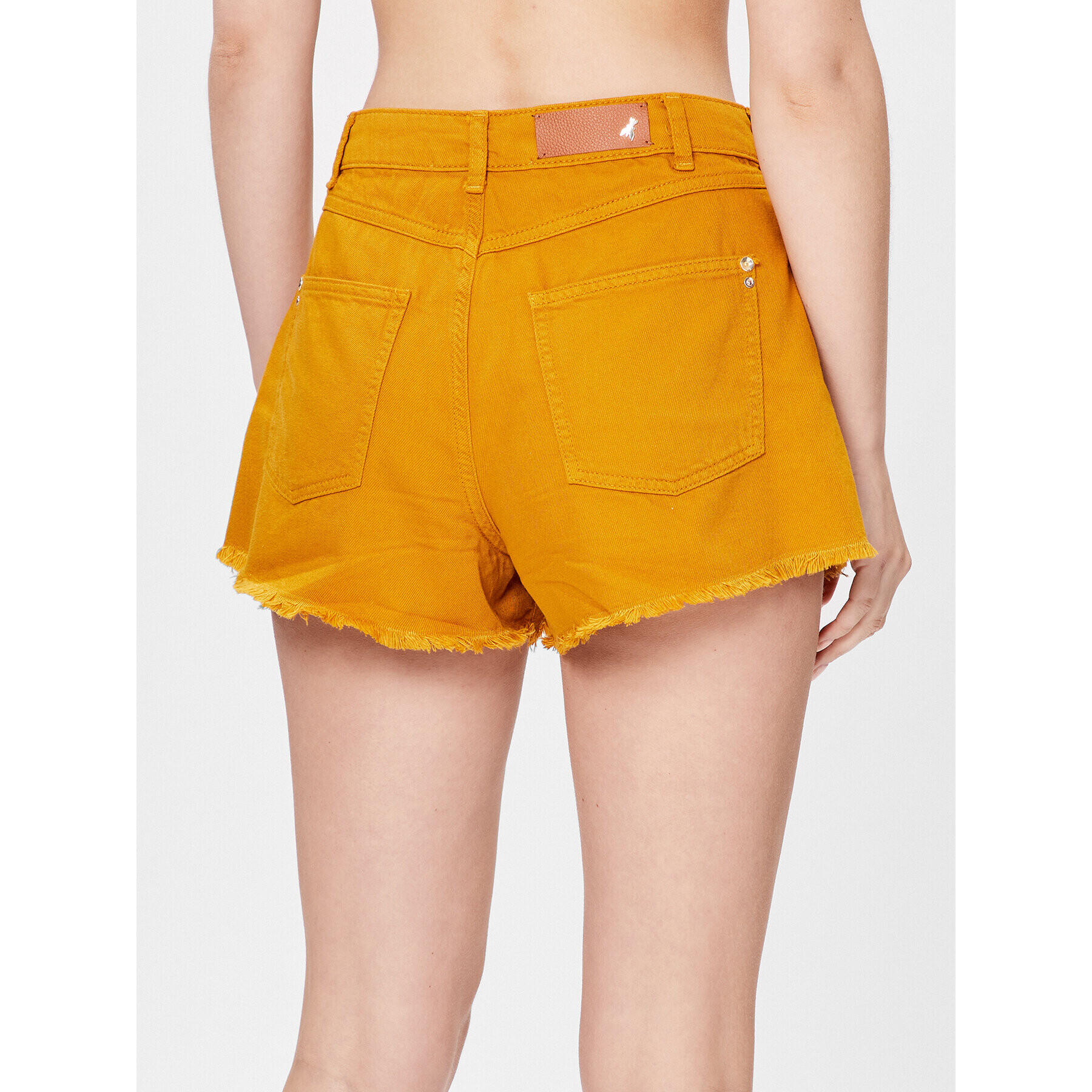 Patrizia Pepe Дънкови шорти 2P1538/D045-B759 Кафяв Relaxed Fit - Pepit.bg