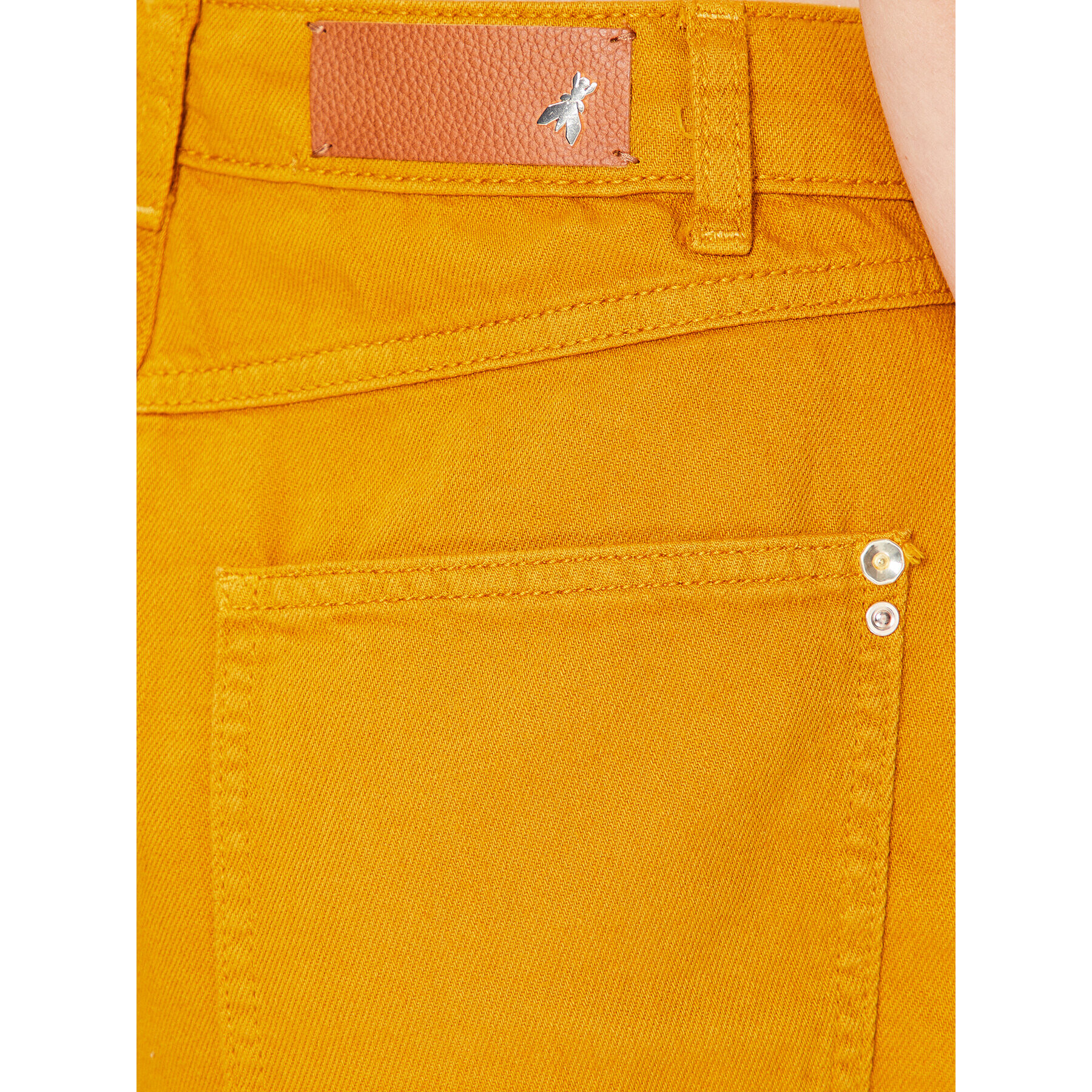 Patrizia Pepe Дънкови шорти 2P1538/D045-B759 Кафяв Relaxed Fit - Pepit.bg
