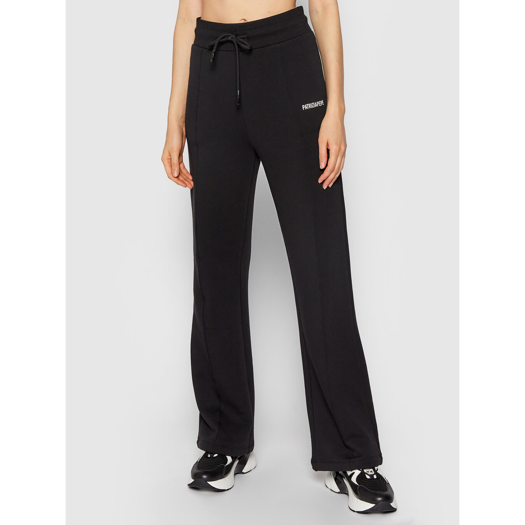 Patrizia Pepe Долнище анцуг 2P1349/A9R5-K103 Черен Regular Fit - Pepit.bg
