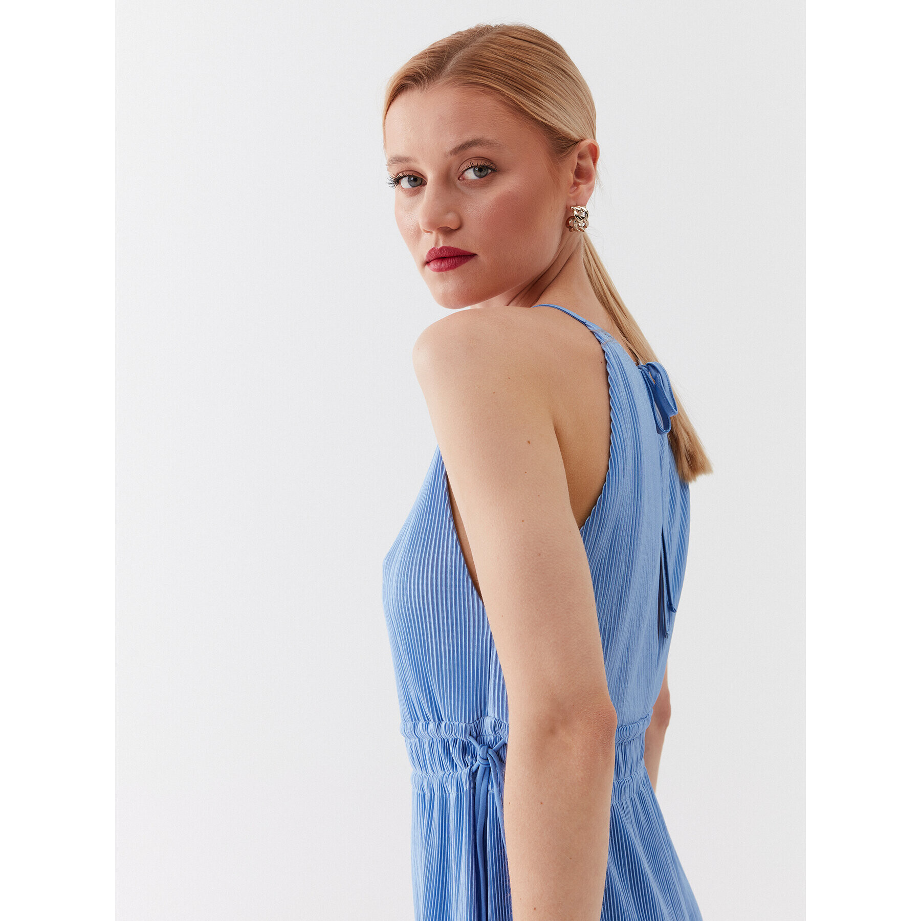 Patrizia Pepe Ежедневна рокля 2A2520/A263-C949 Син Regular Fit - Pepit.bg