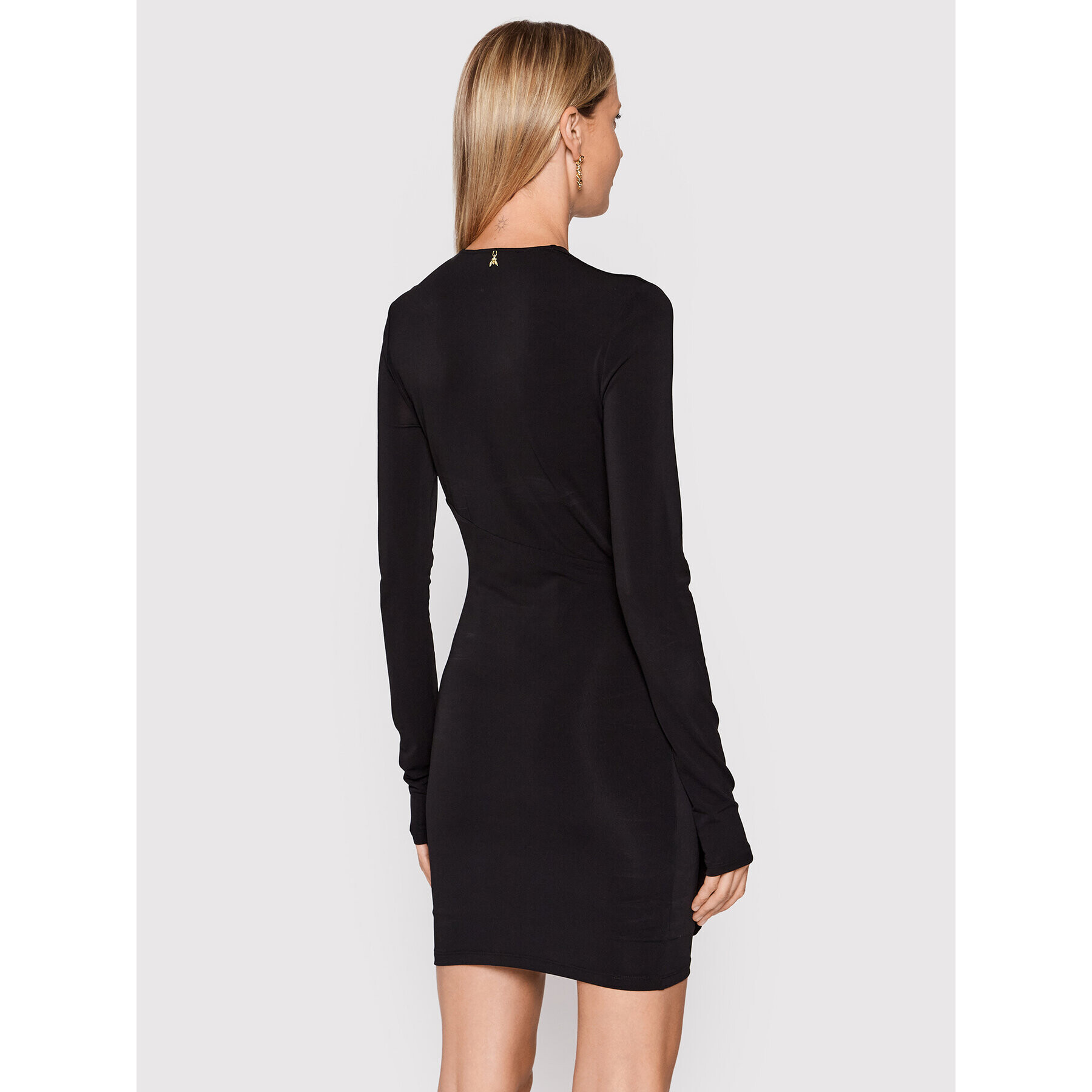 Patrizia Pepe Коктейлна рокля 8A1052/J3EV-K103 Черен Slim Fit - Pepit.bg