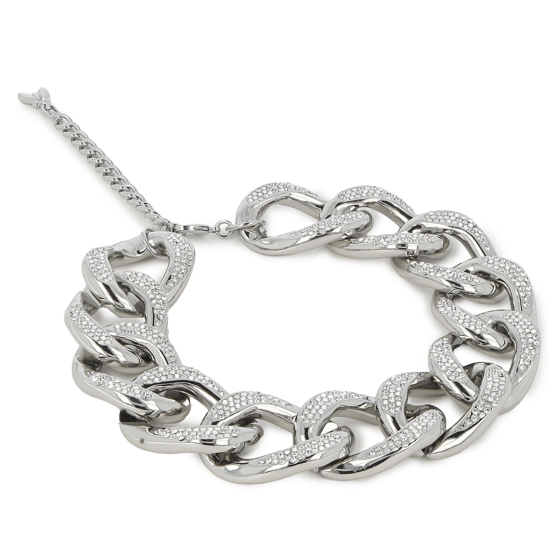 Patrizia Pepe Колие 2JB373/M020-W350 Сребрист - Pepit.bg