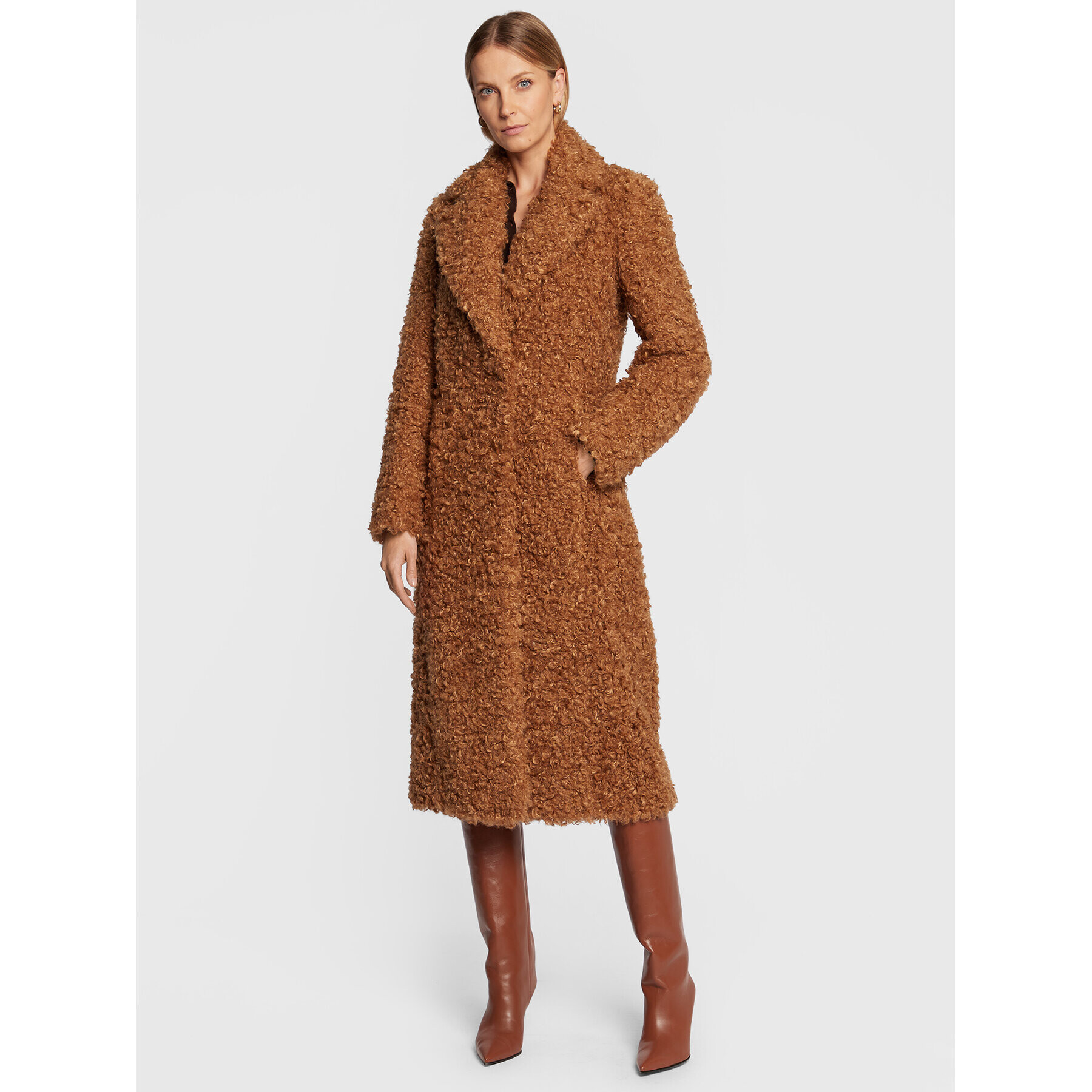 Patrizia Pepe Кожух 2O0021-E009/B746 Кафяв Regular Fit - Pepit.bg