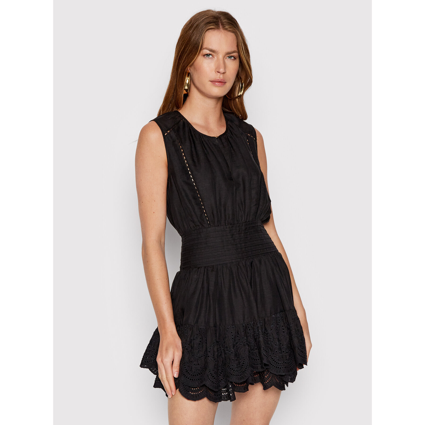 Patrizia Pepe Лятна рокля 2A2398/A062-K103 Черен Regular Fit - Pepit.bg