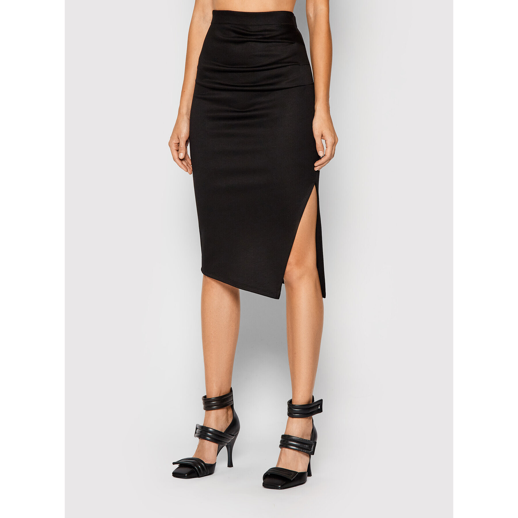 Patrizia Pepe Миди пола 2G0817/A9O7-K103 Черен Slim Fit - Pepit.bg