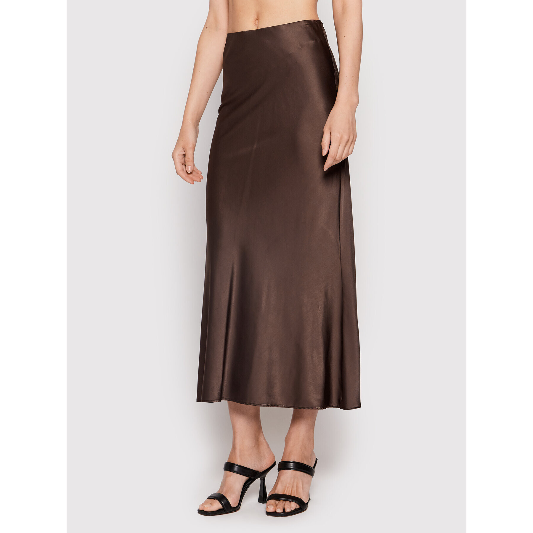 Patrizia Pepe Миди пола 2G0840/A644-B738 Кафяв Regular Fit - Pepit.bg
