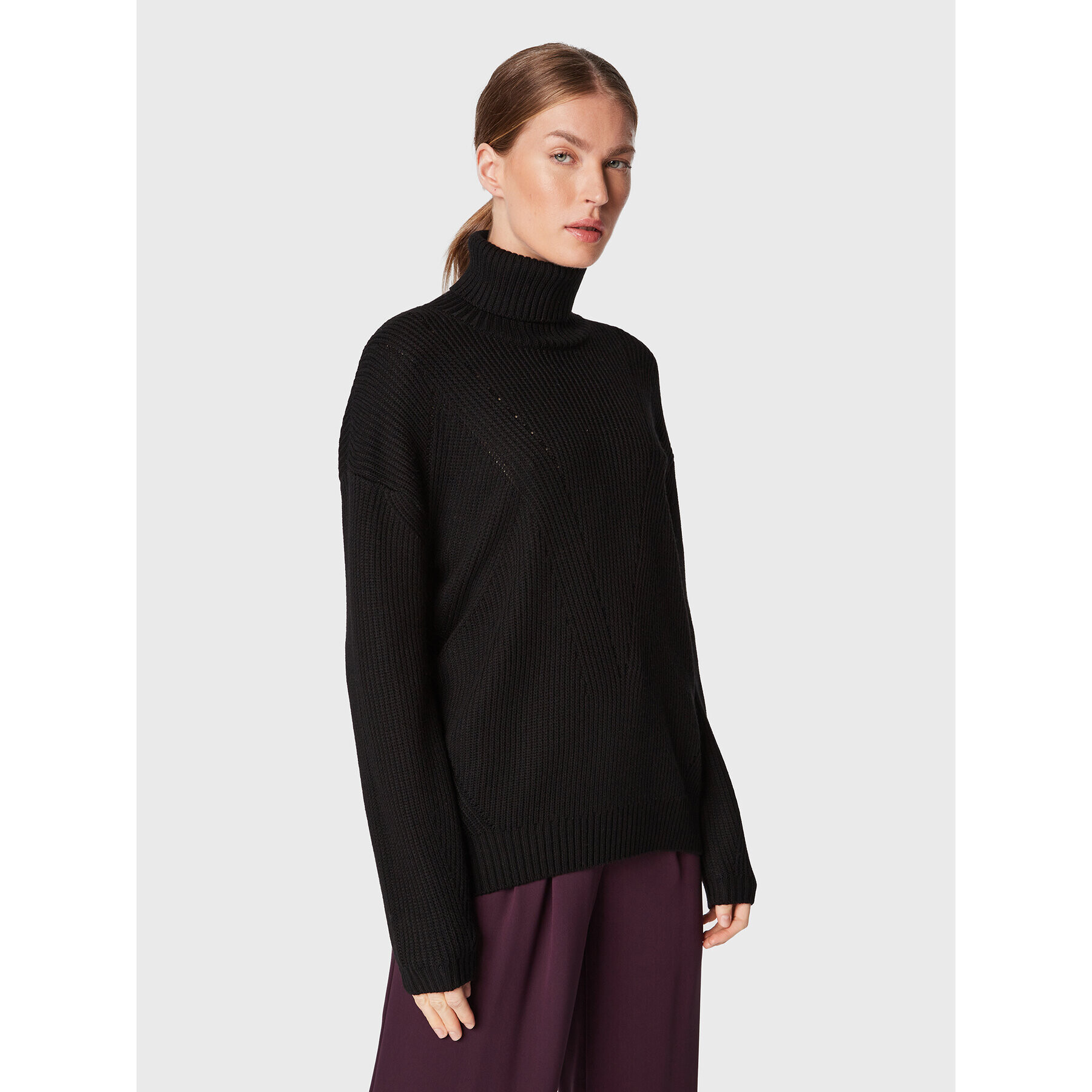 Patrizia Pepe Поло 2K0159/K9O3-K103 Черен Regular Fit - Pepit.bg