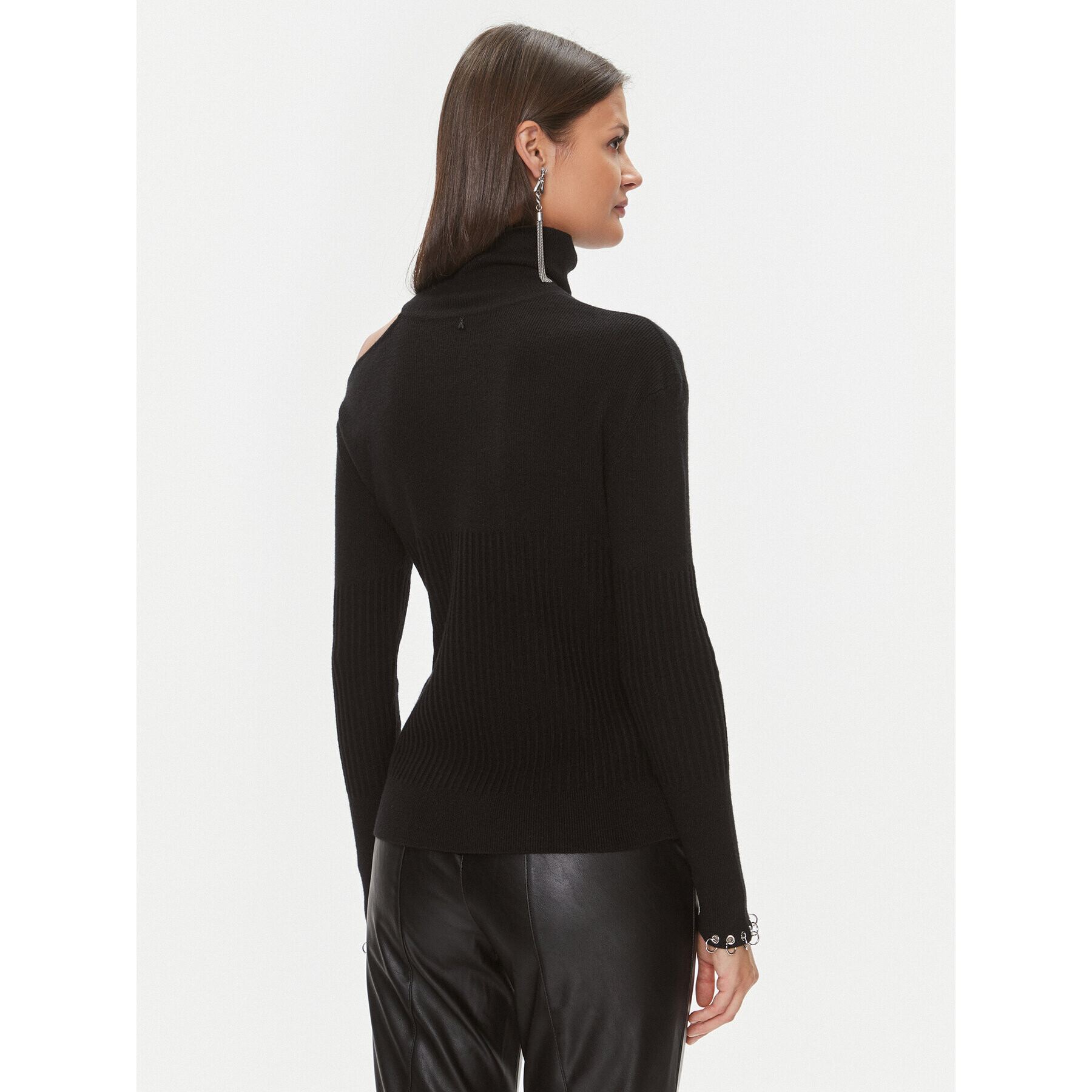 Patrizia Pepe Поло 2K0226/K7S0-K103 Черен Regular Fit - Pepit.bg