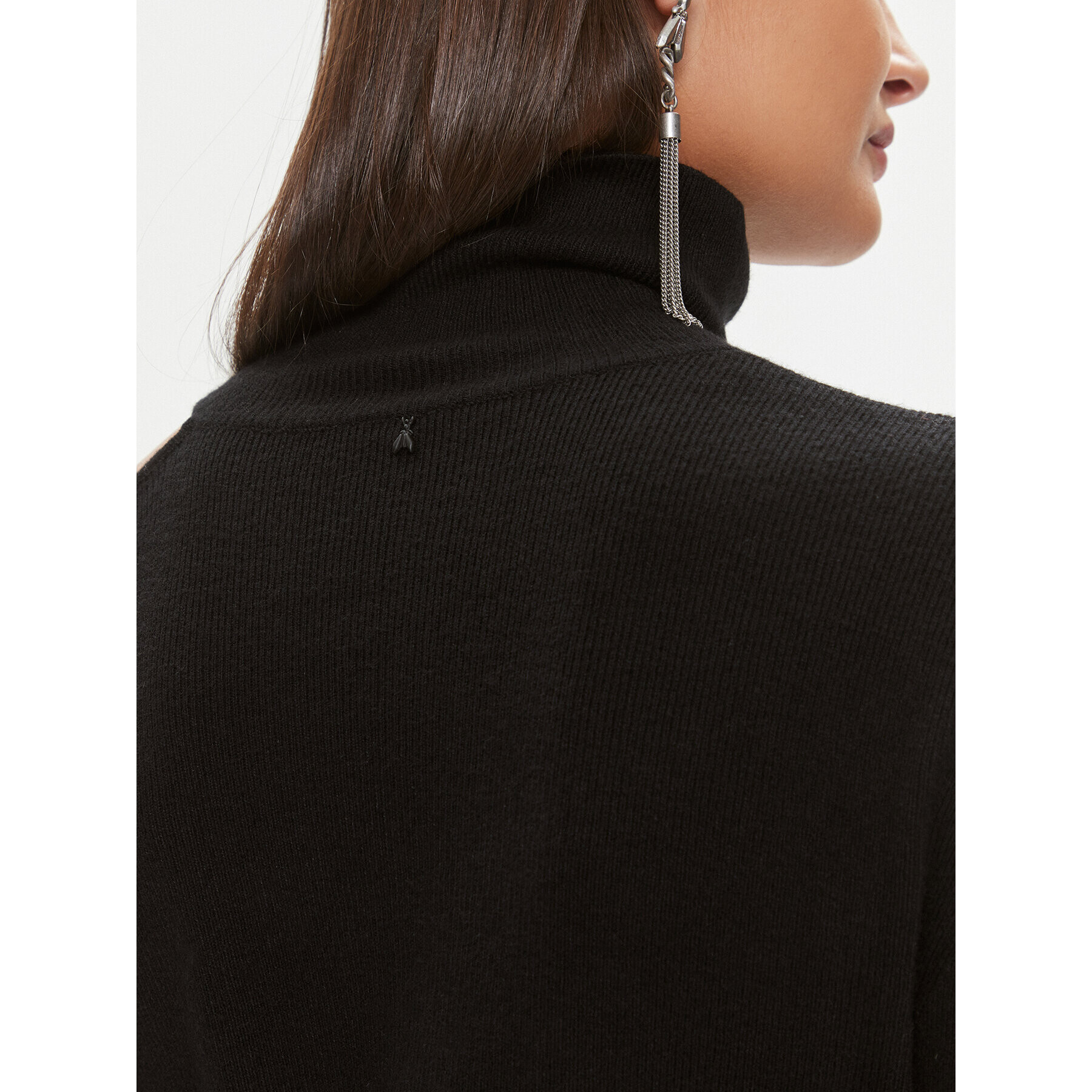 Patrizia Pepe Поло 2K0226/K7S0-K103 Черен Regular Fit - Pepit.bg