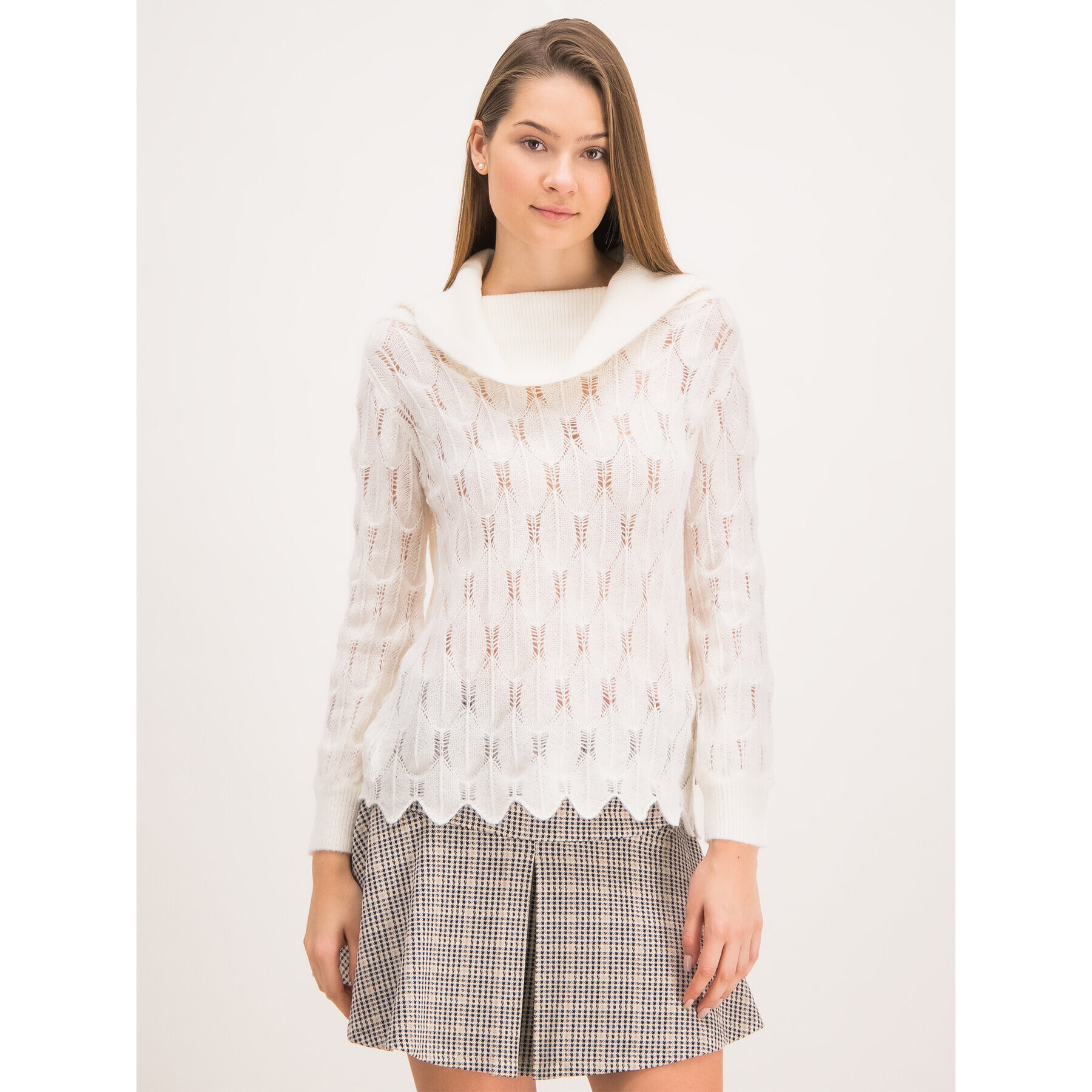 Patrizia Pepe Поло 2M3788/A5V4-W146 Бежов Regular Fit - Pepit.bg