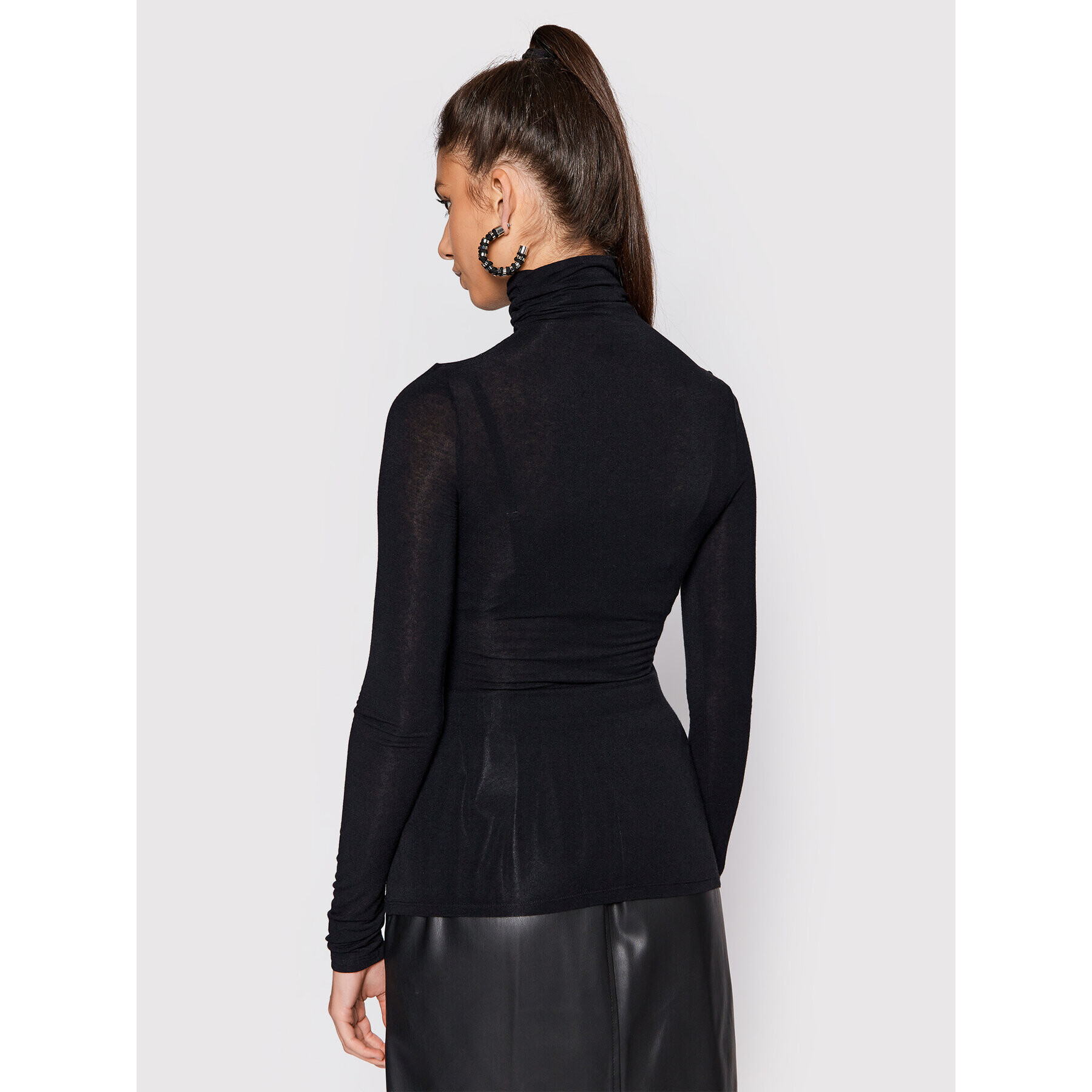 Patrizia Pepe Поло 8M1441/J040-K103 Черен Regular Fit - Pepit.bg