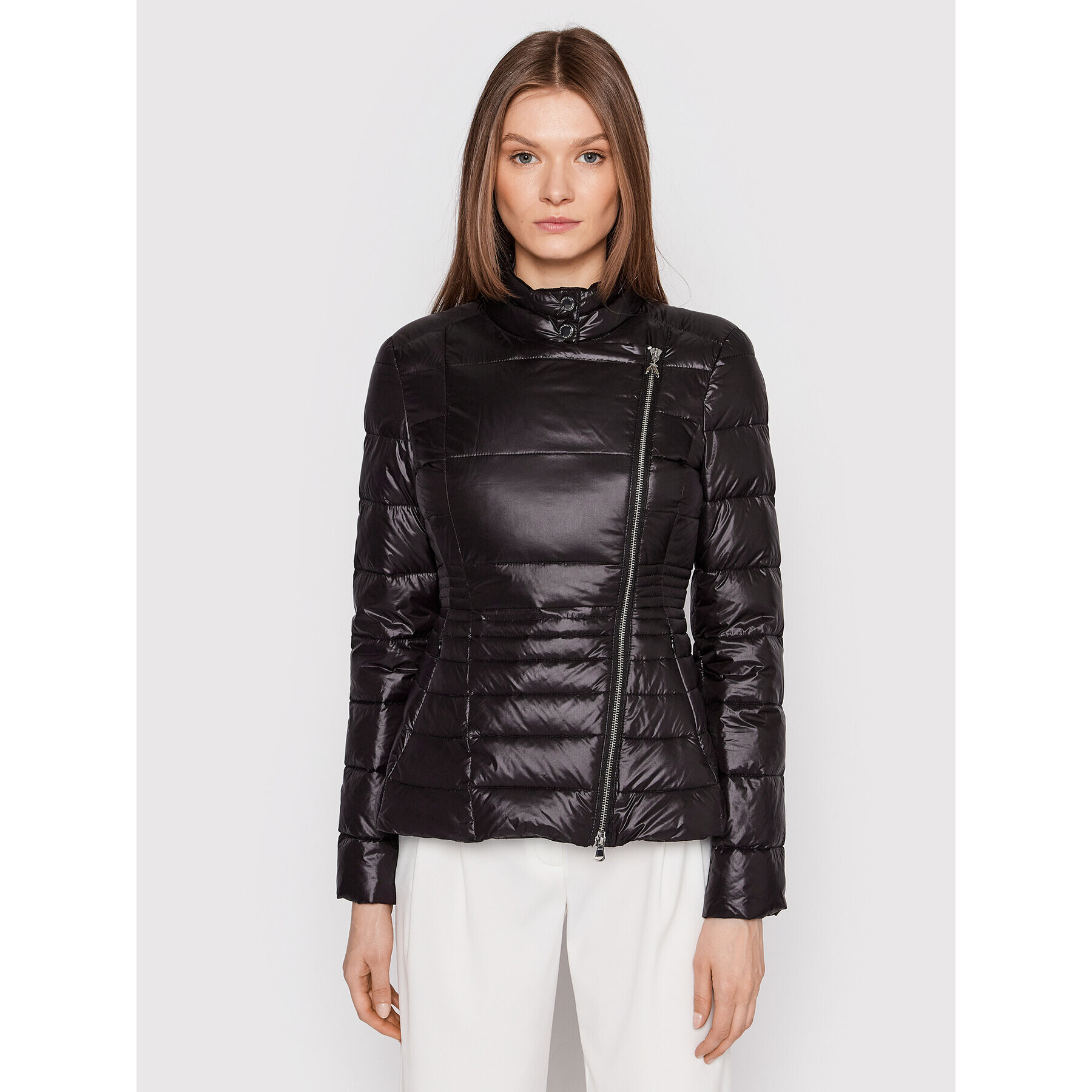 Patrizia Pepe Пухено яке 8O0043/A503-K103 Черен Regular Fit - Pepit.bg