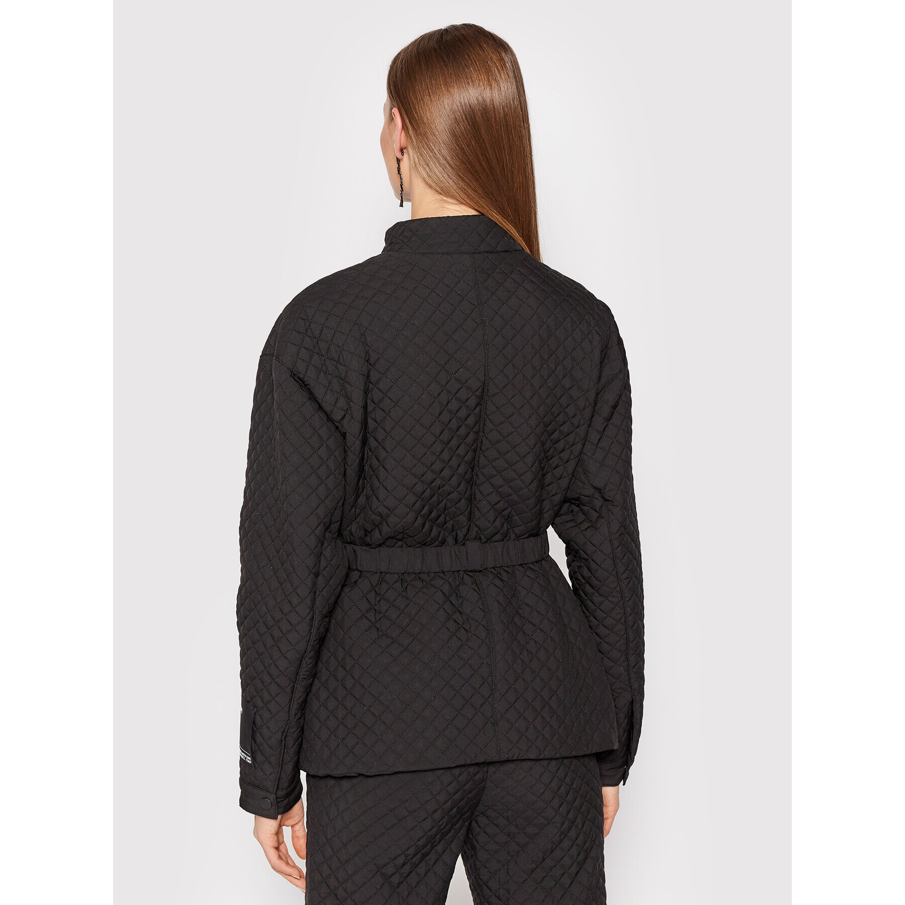 Patrizia Pepe Пухено яке 8S0394/A9J7-K103 Черен Regular Fit - Pepit.bg