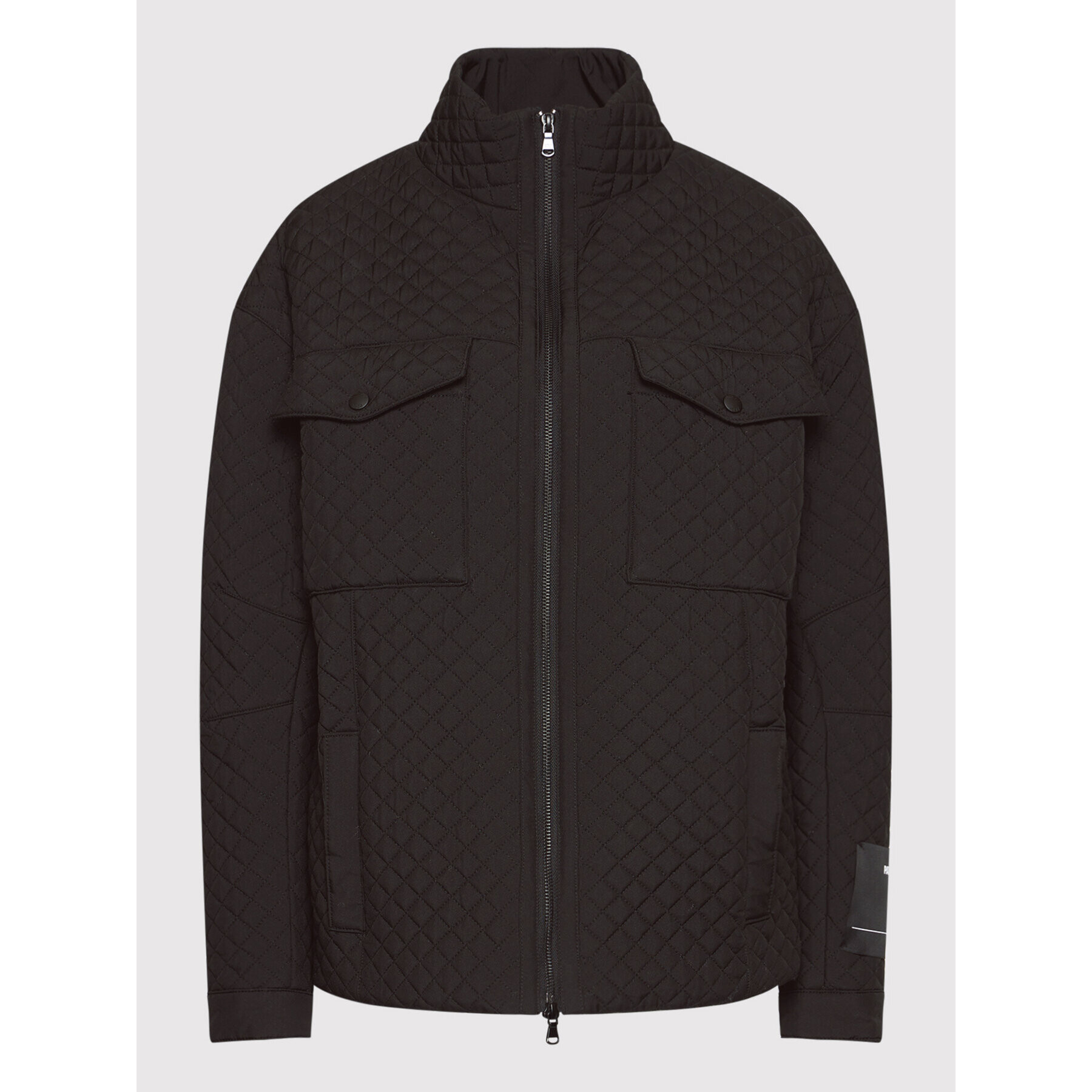 Patrizia Pepe Пухено яке 8S0394/A9J7-K103 Черен Regular Fit - Pepit.bg
