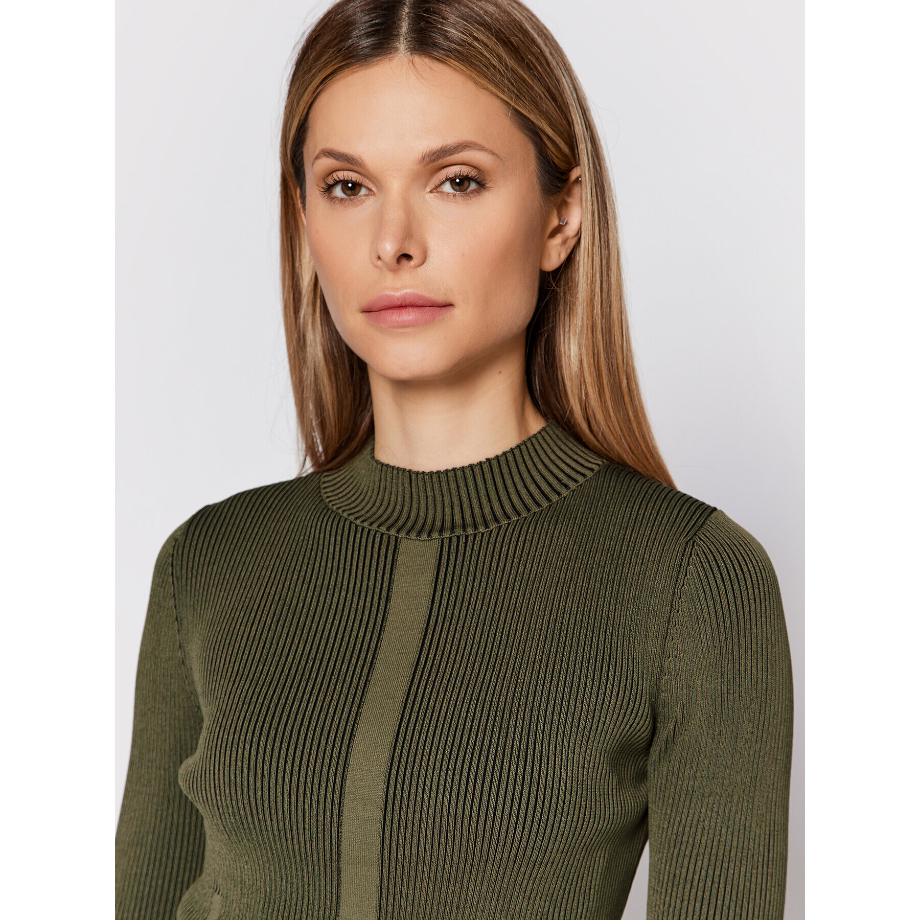 Patrizia Pepe Пуловер 8K0060/K036-J2X9 Зелен Slim Fit - Pepit.bg